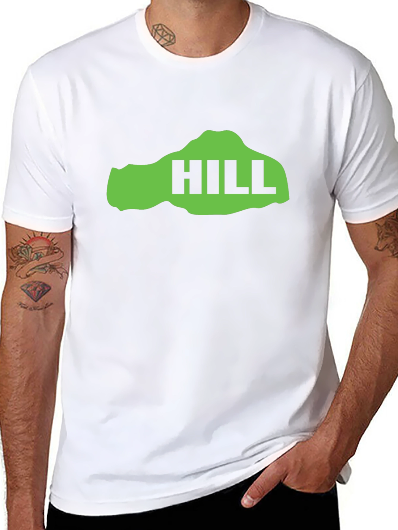 Black Hill Graphic T-Shirt - Black view 8