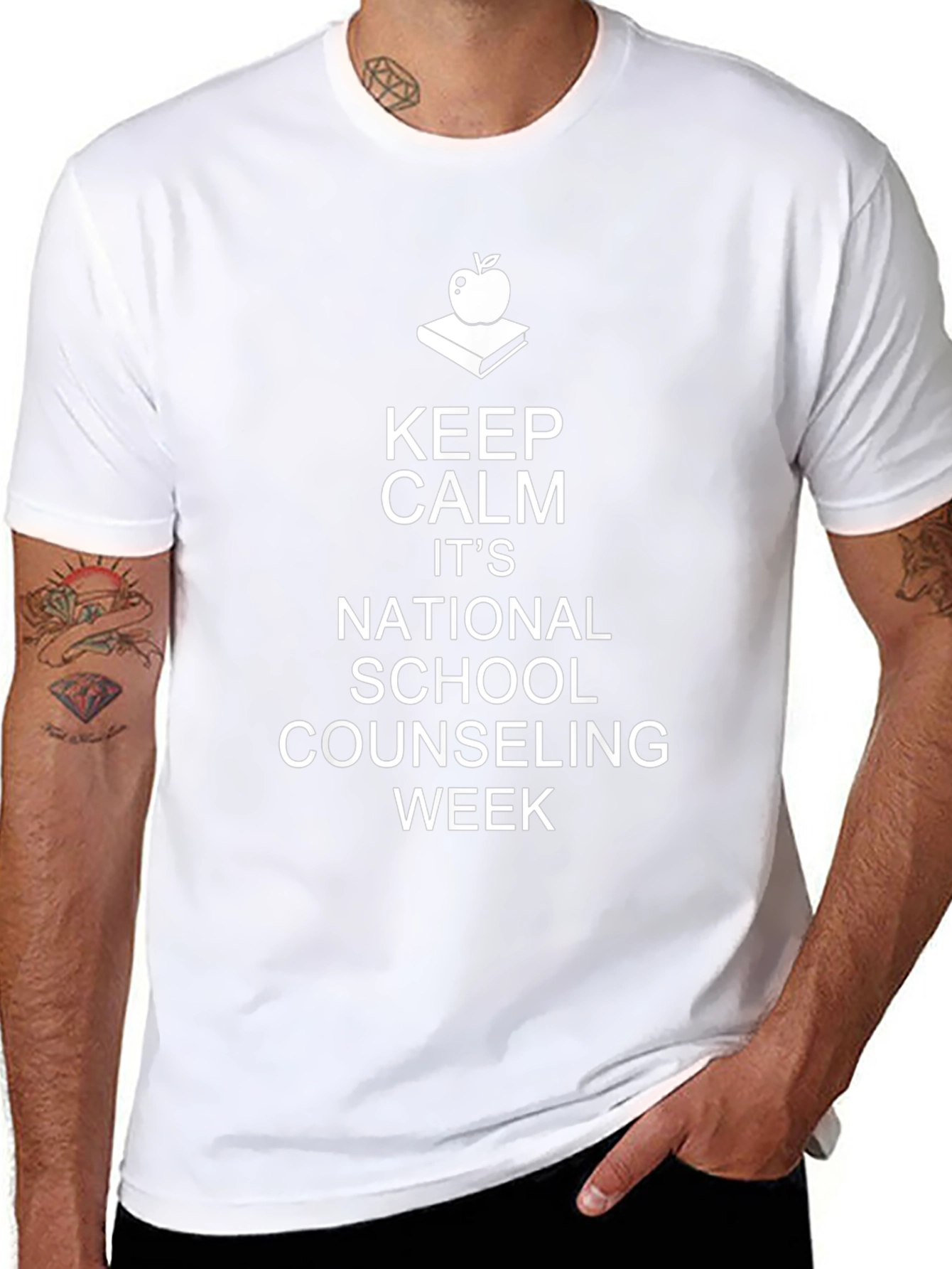 Black National School Counseling Week T-Shirt view 8