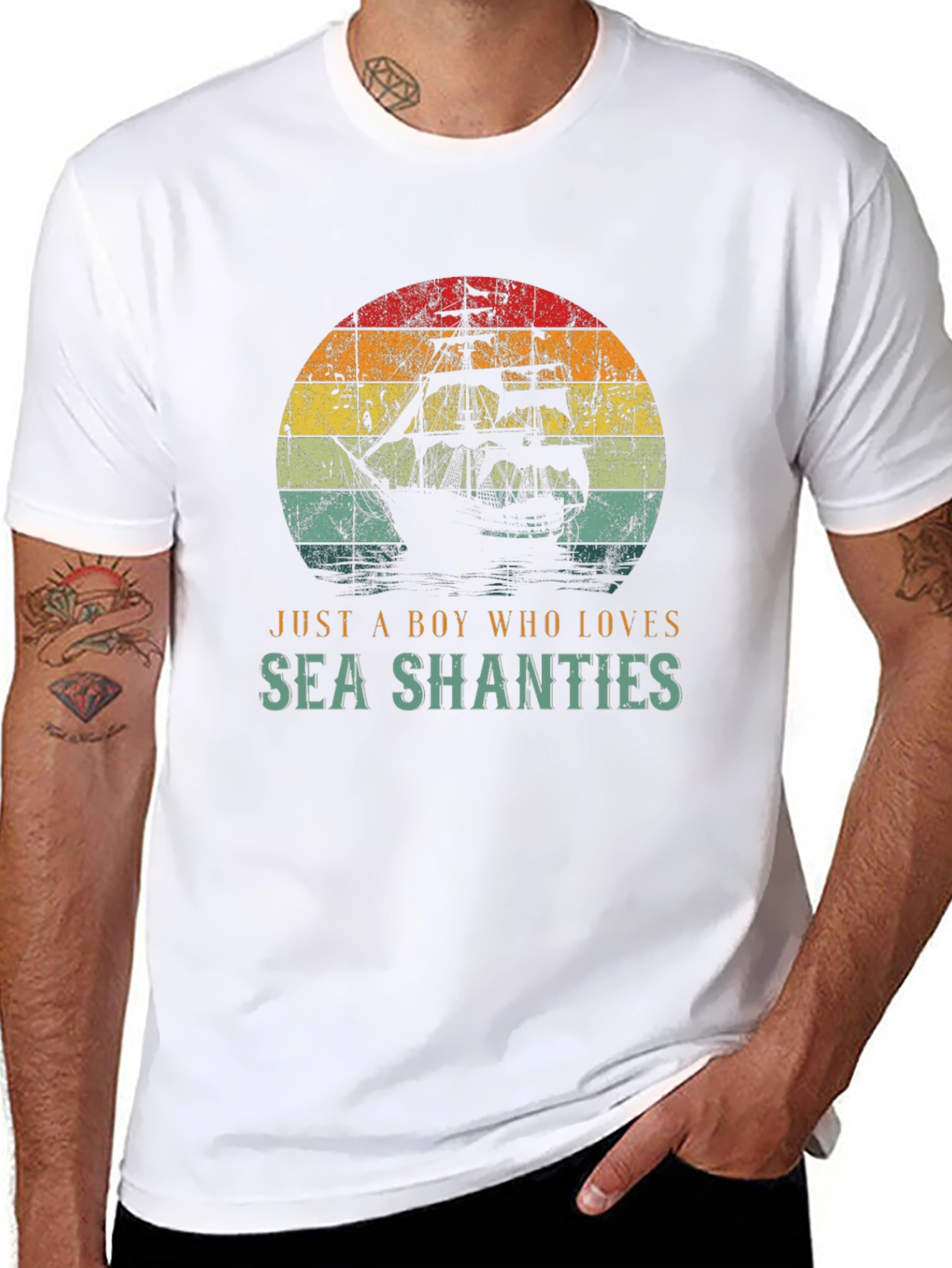 Black Sea Shanties Graphic Tee view 8