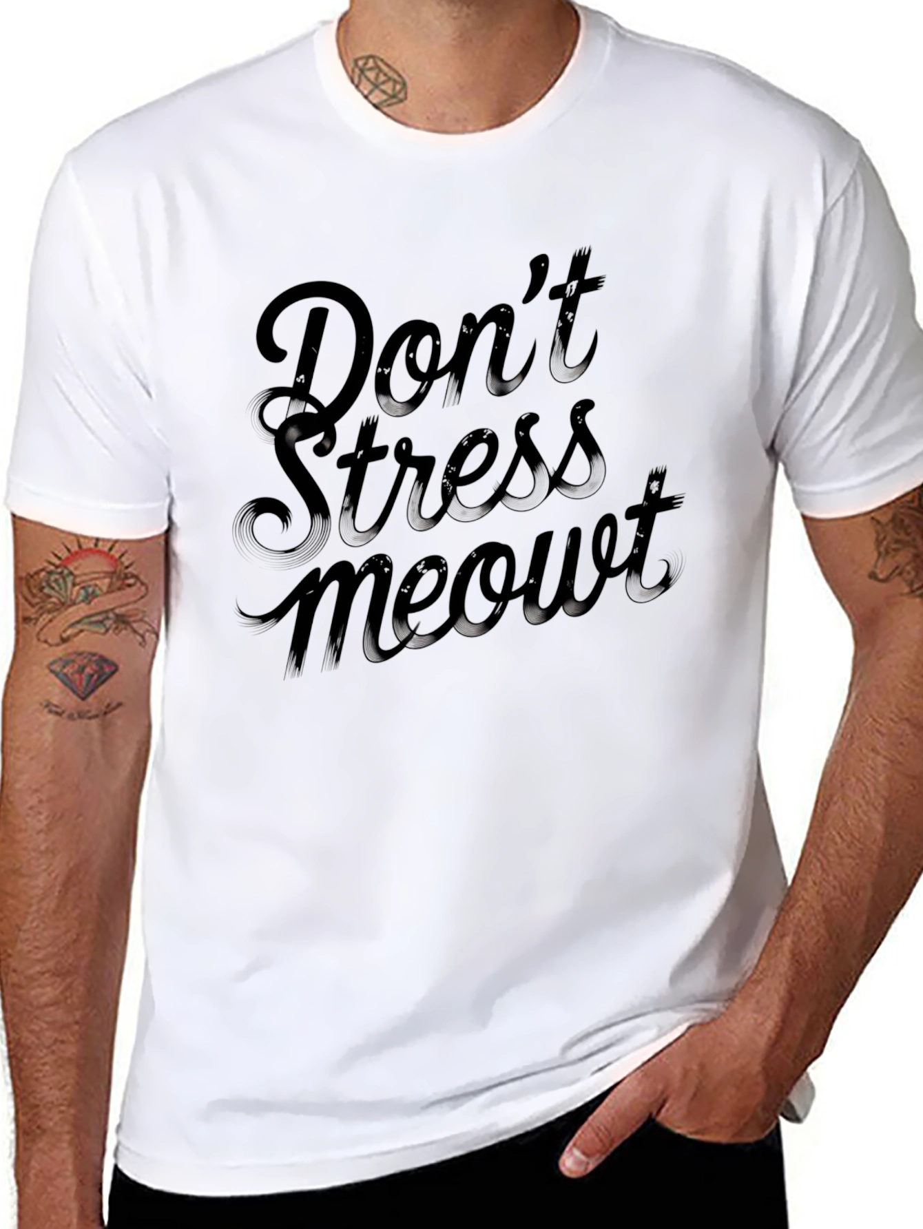 Don't Stress Meowt T-Shirt - 8
