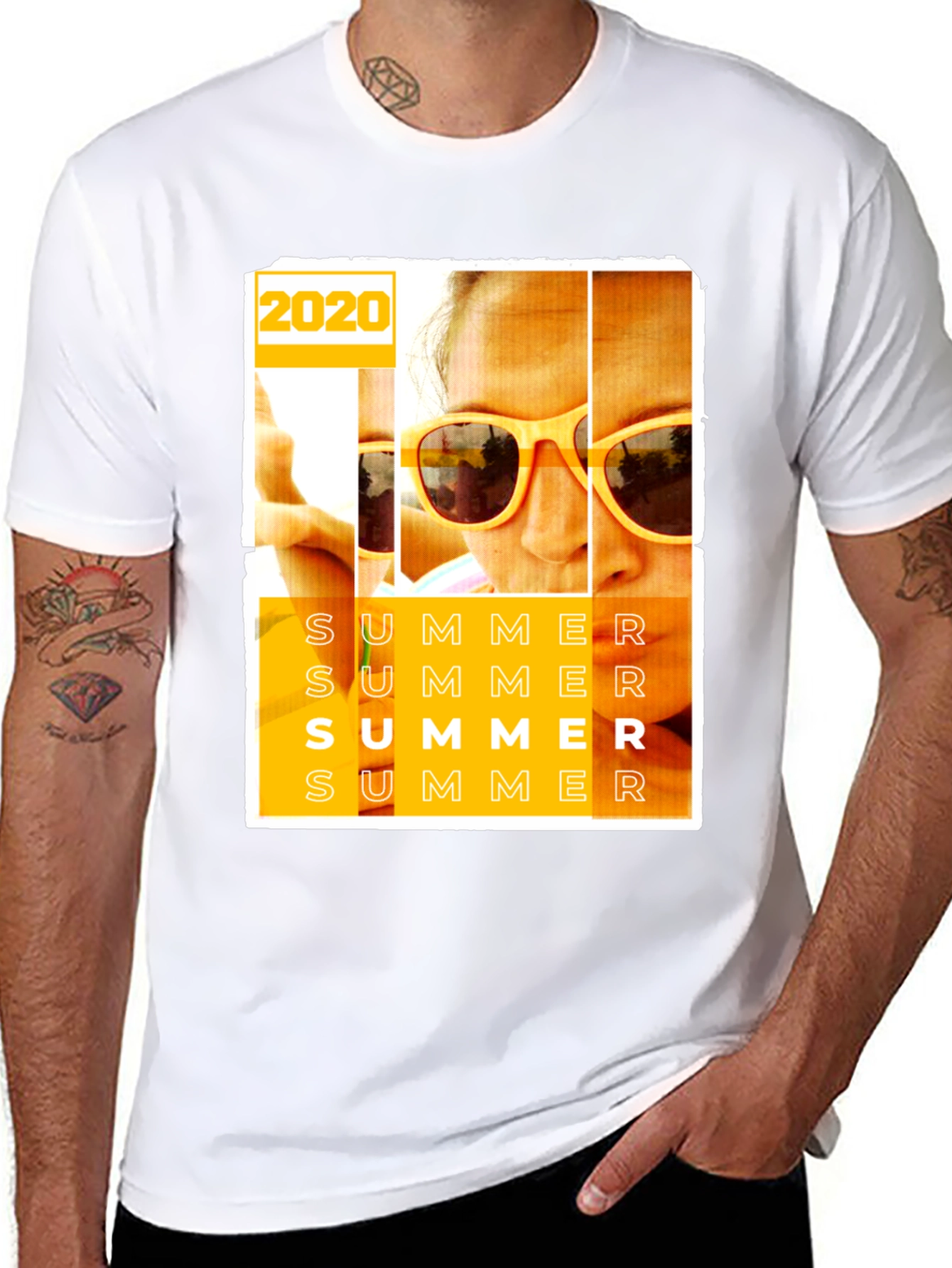 Black Summer 2020 Graphic T-Shirt view 8