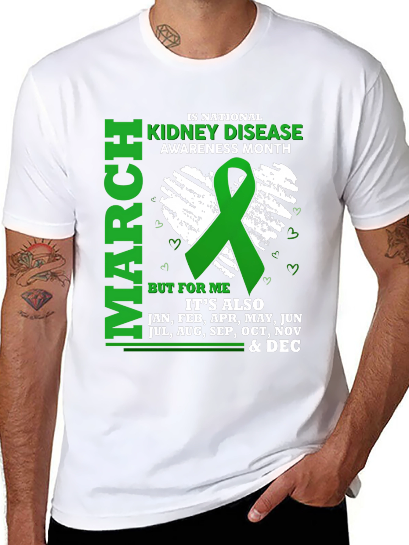 Black Kidney Disease Awareness Month T-Shirt view 8