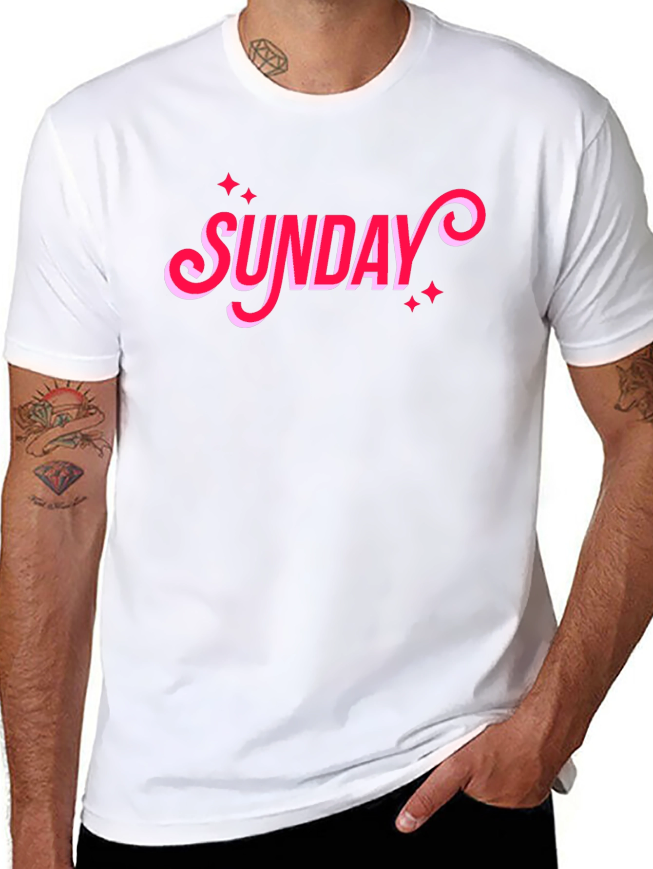 Black Sunday Graphic T-Shirt - Casual Style view 8