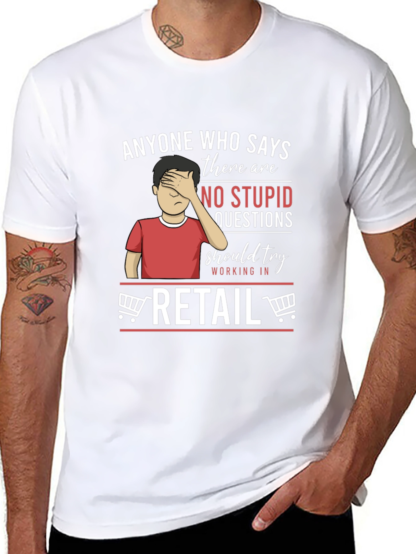 Retail Humor Graphic T-Shirt - 8