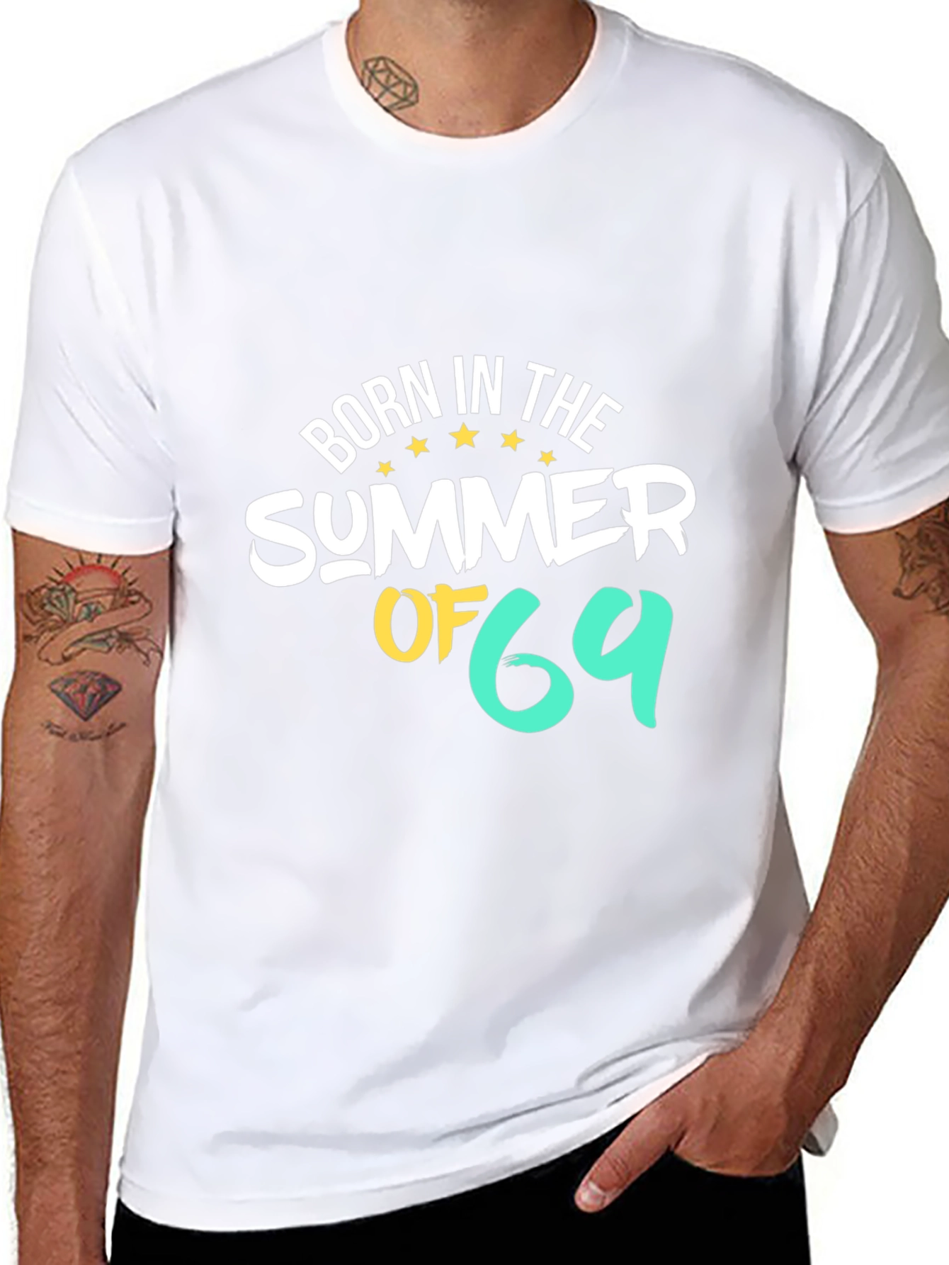 Black Born In The Summer of '69 Black T-Shirt view 8