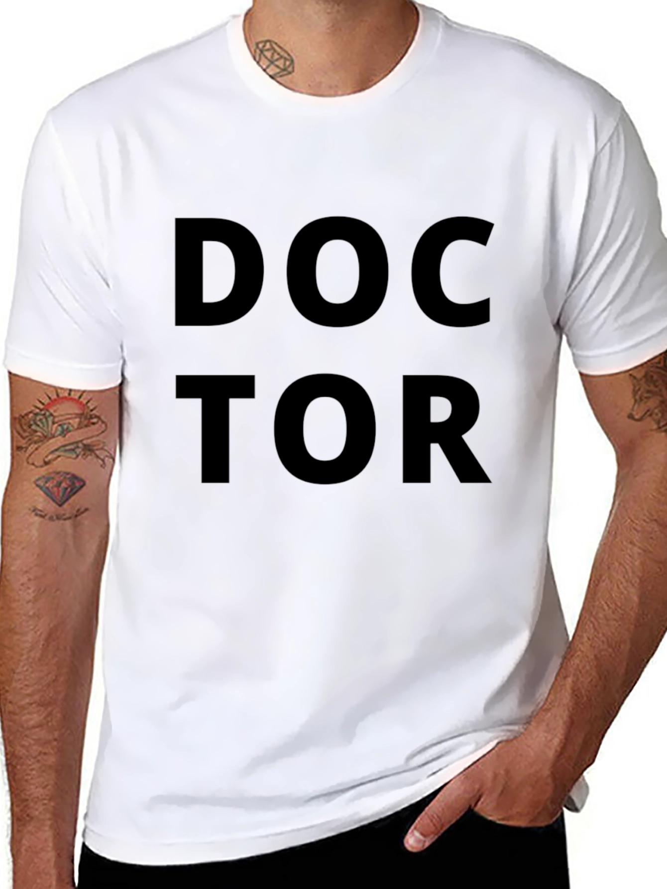 Black Doctor T-Shirt - Classic Tee view 8