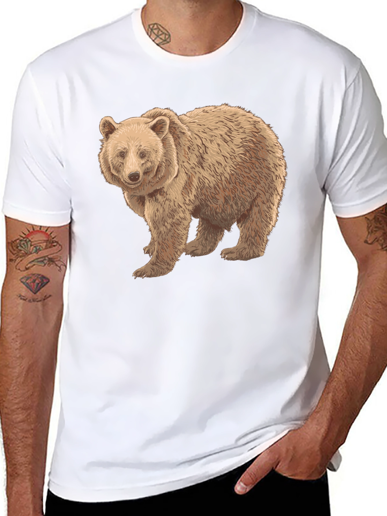 Black Bear Graphic T-Shirt view 8