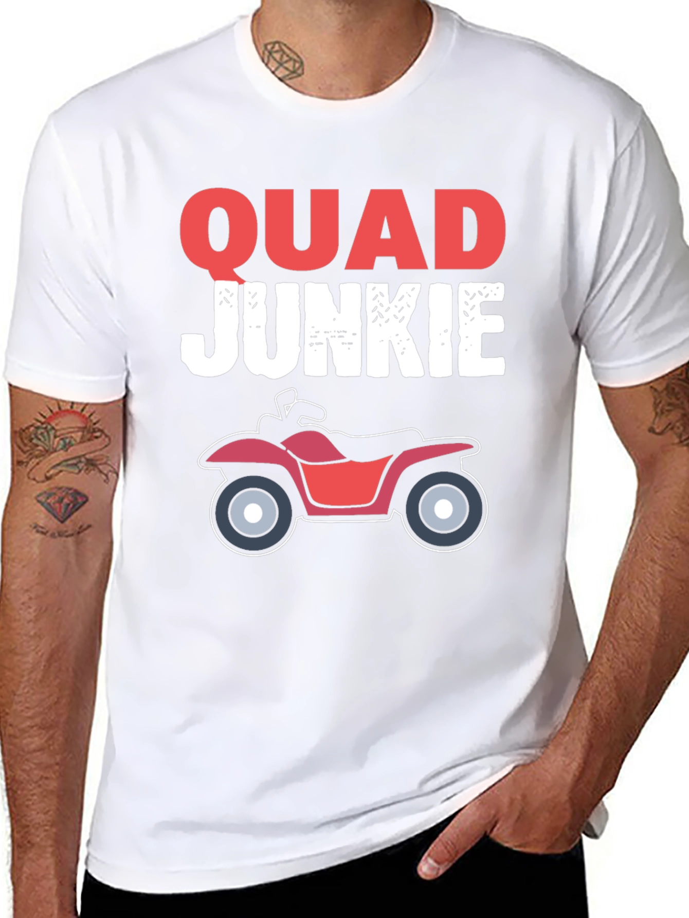 Black Quad Junkie T-Shirt view 8