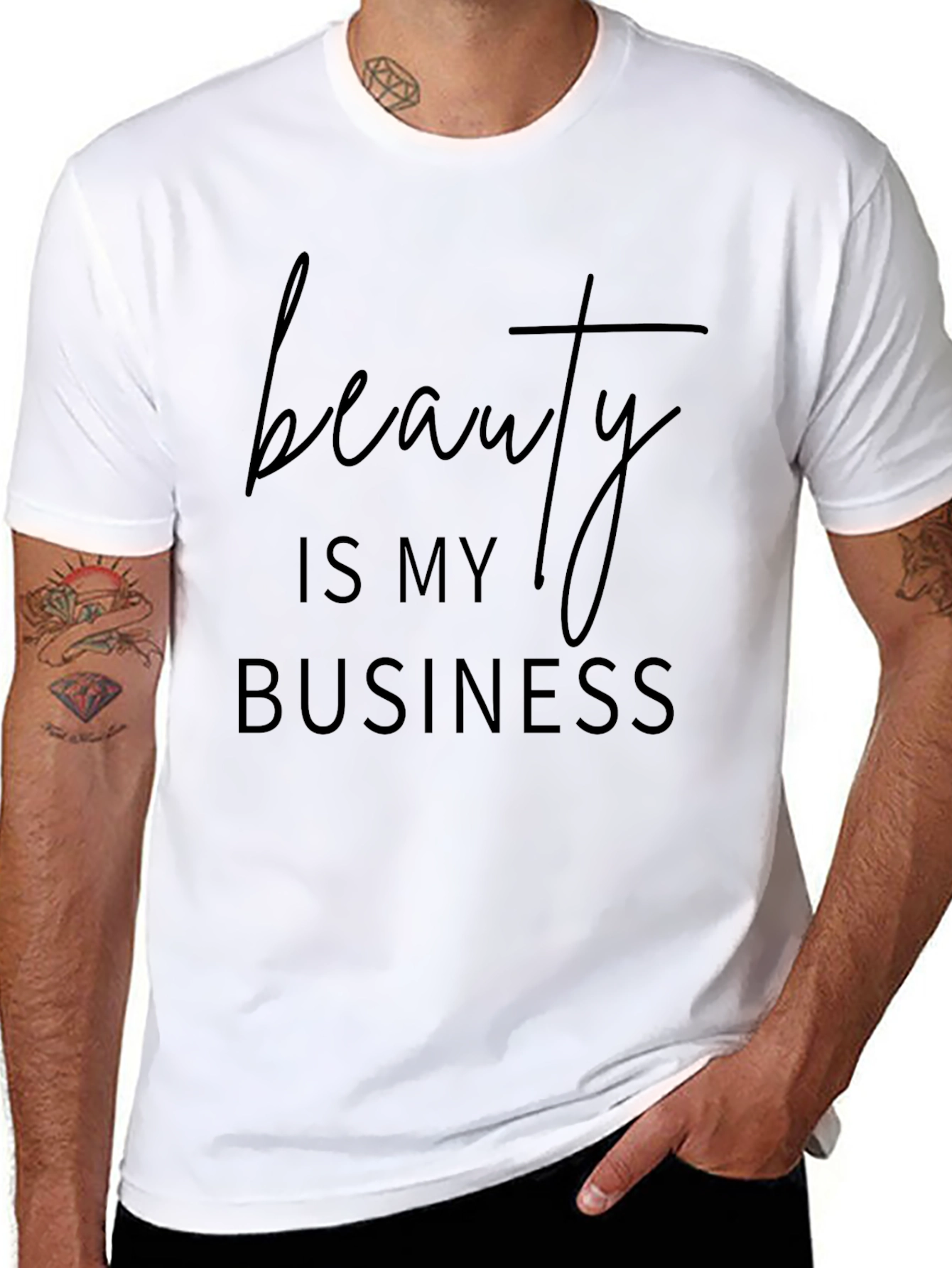 Beauty is My Business - Black T-Shirt - 8