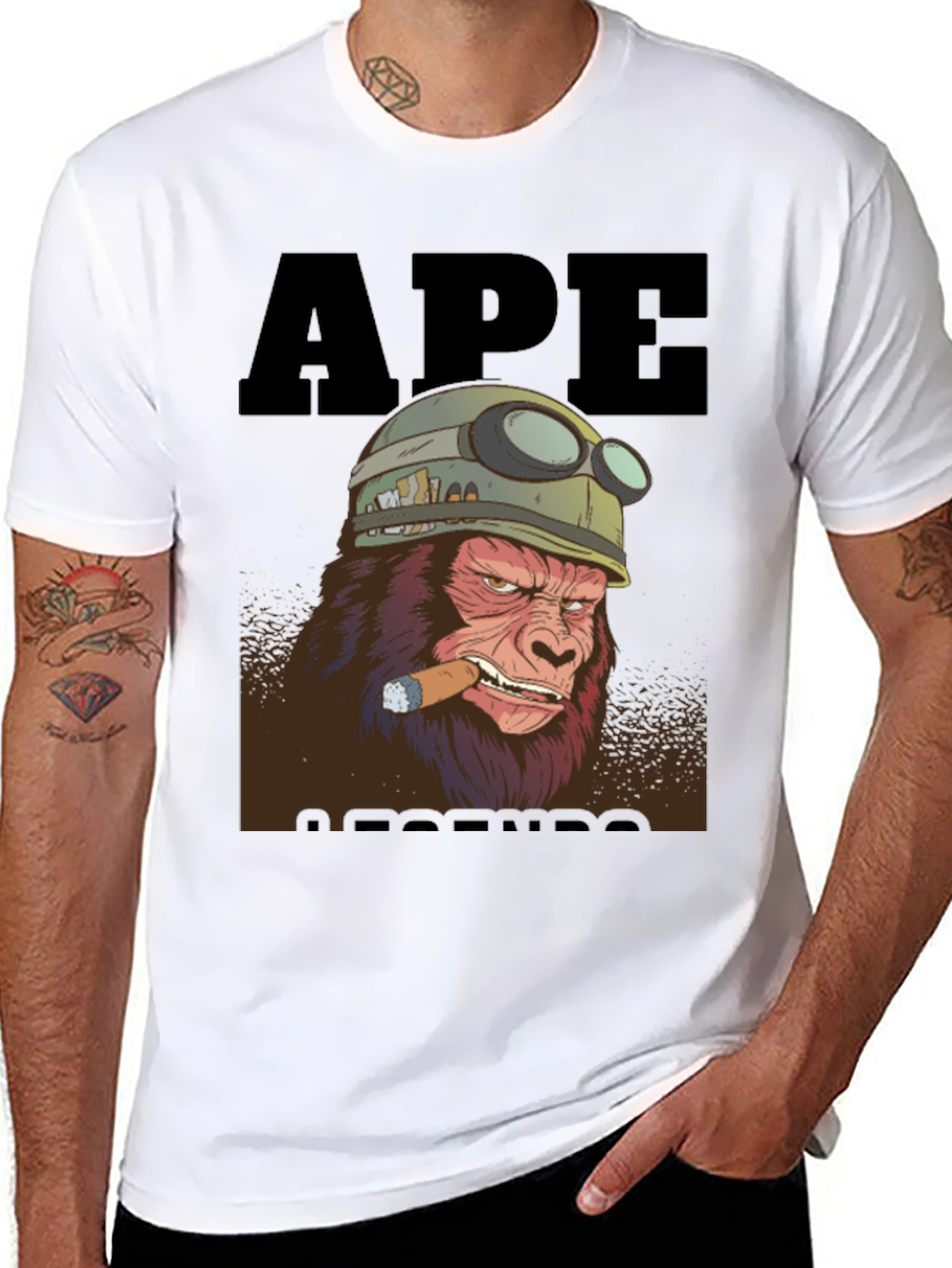 Black Ape Legends Graphic Tee - Unique Design view 8