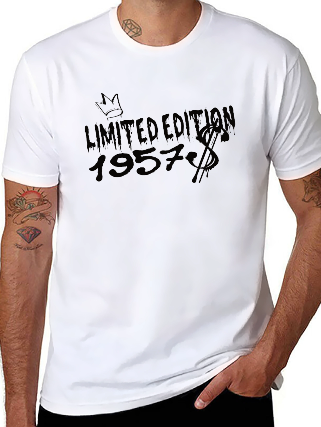 Black Limited Edition 1957 Black Graphic Tee view 8