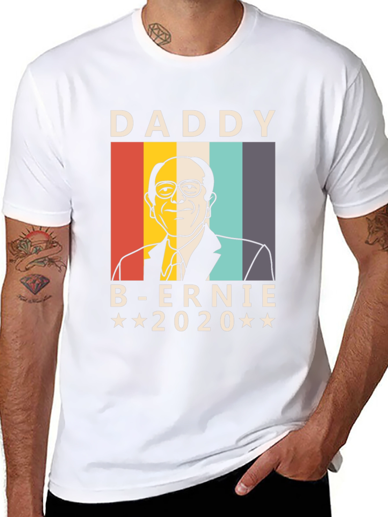 Black Daddy B-Ernie 2020 Graphic Tee view 8
