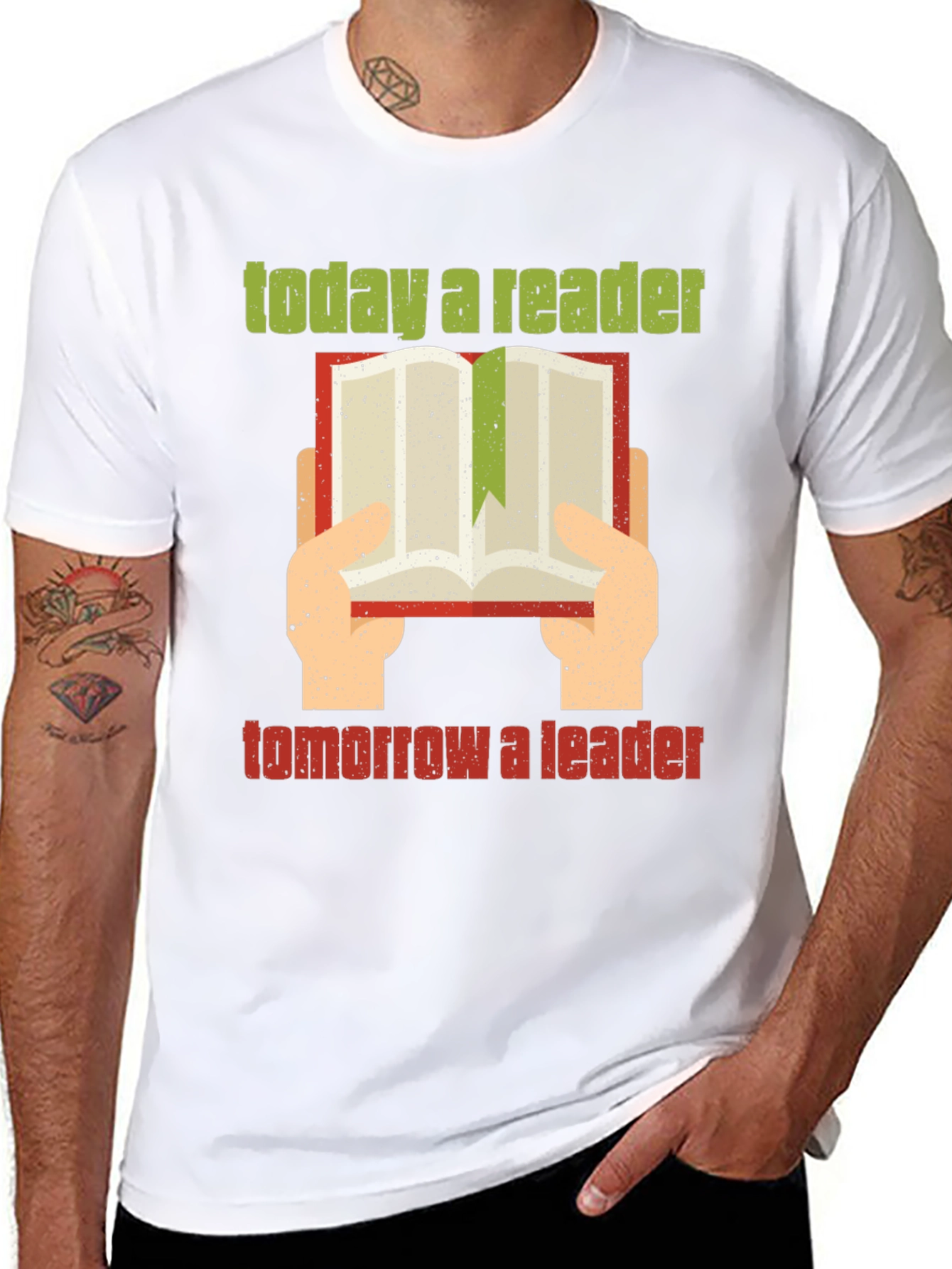 Black Reader Leader Graphic T-Shirt view 8
