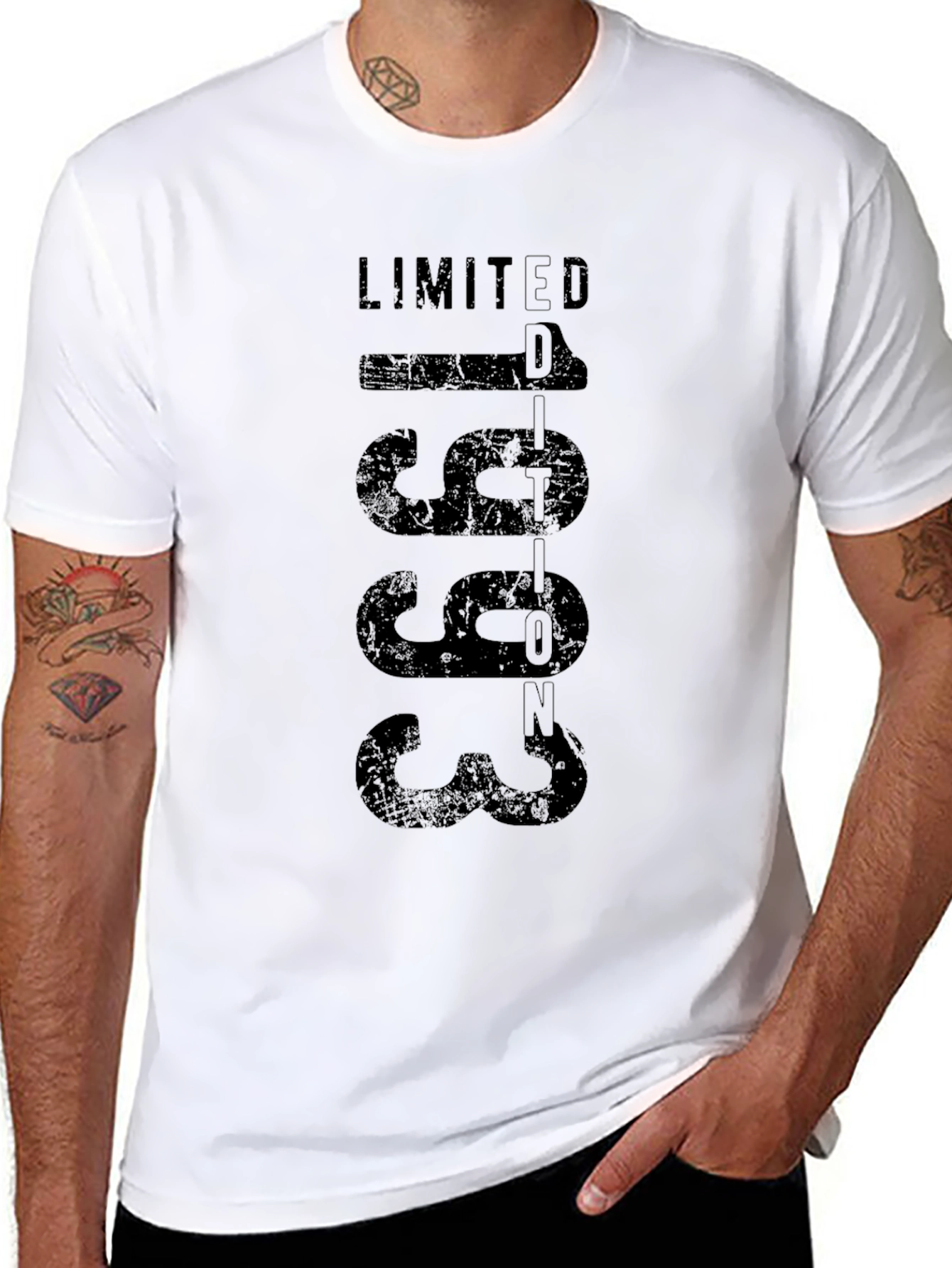 Black Limited Edition 1993 Graphic Tee - Black view 8