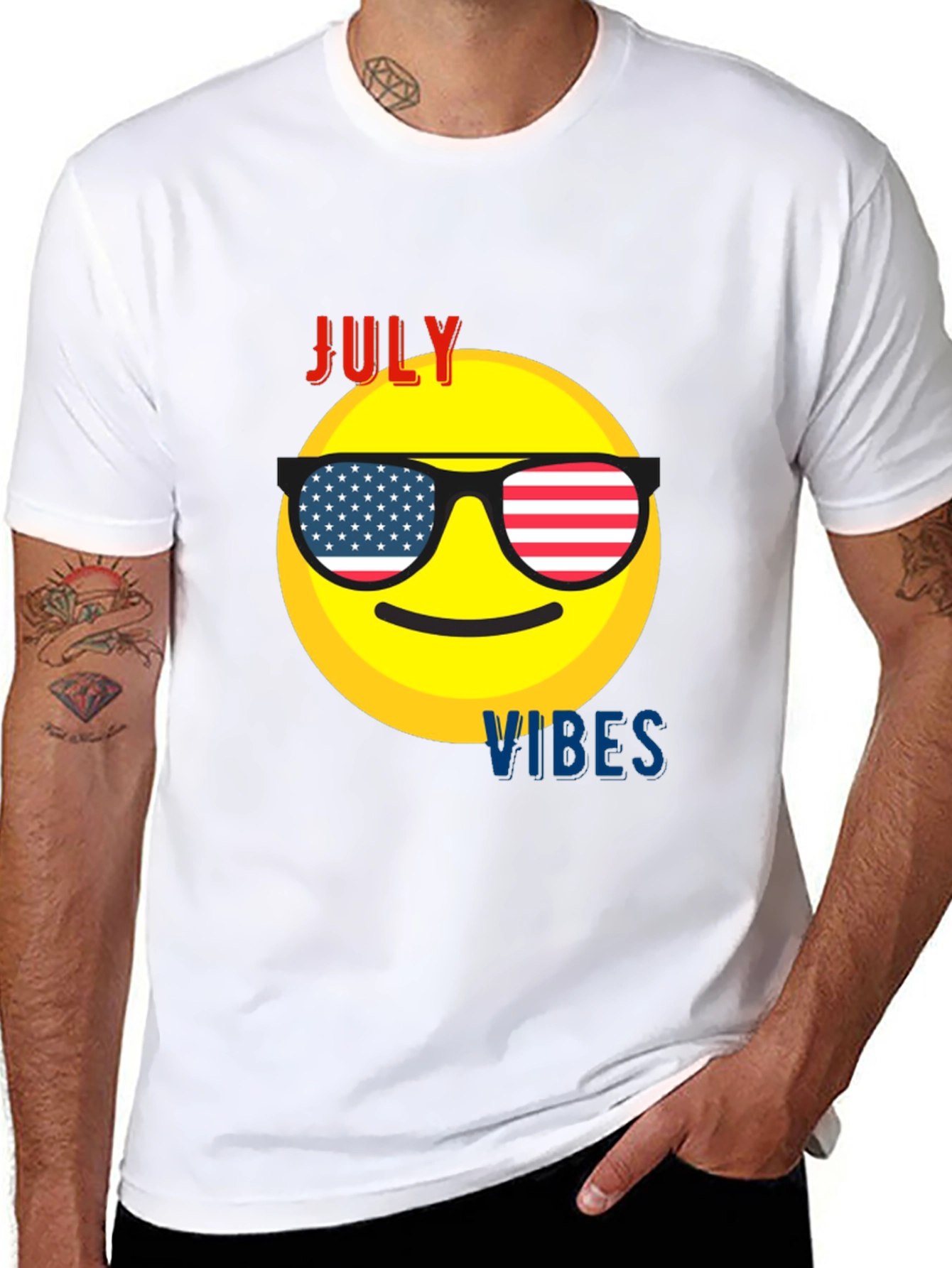 Black July Vibes Graphic Tee view 8