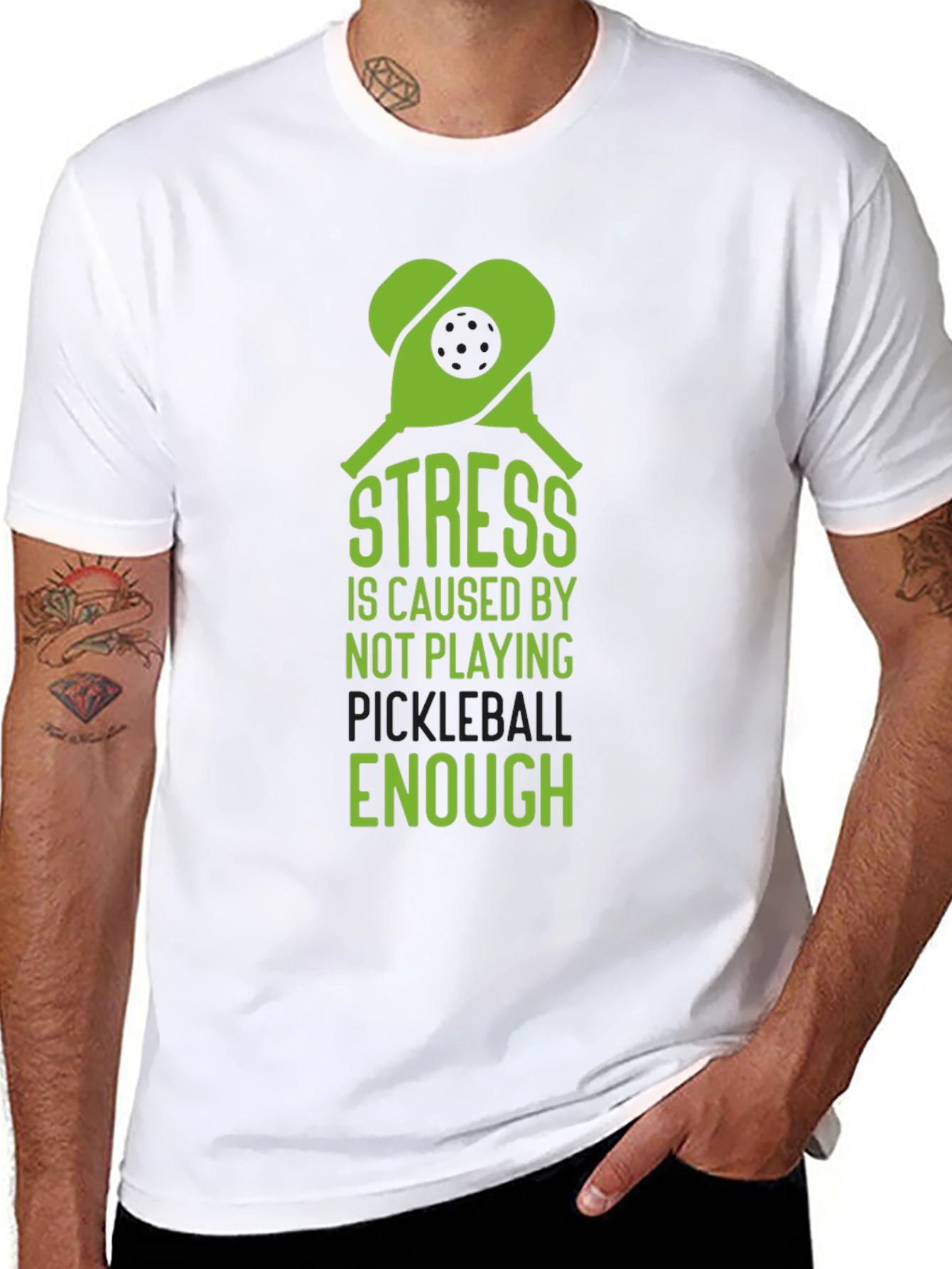 Pickleball Stress Relief T-Shirt - 8