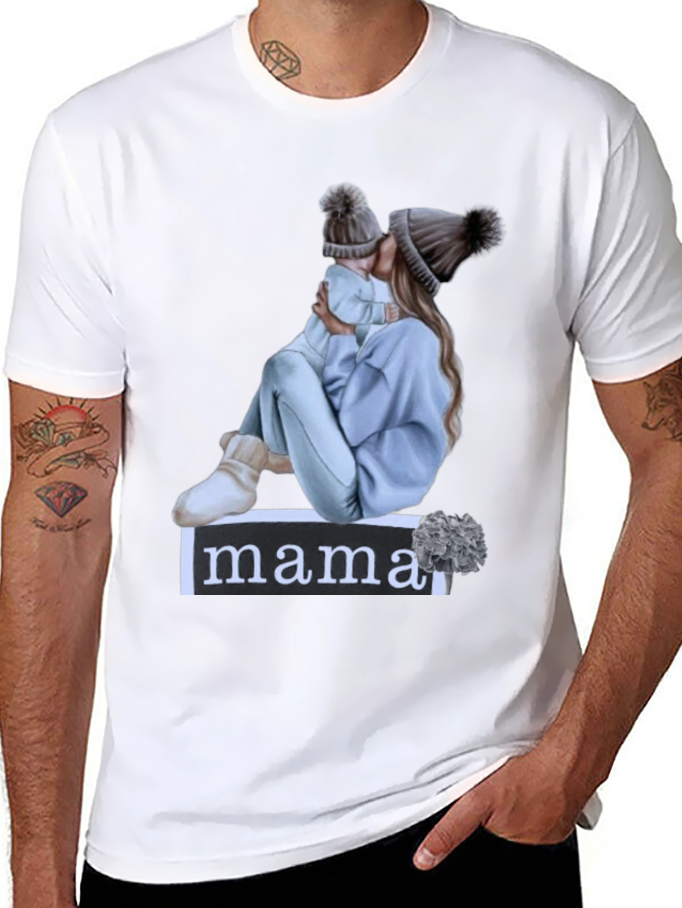Mama and Me Matching T-Shirt - 8