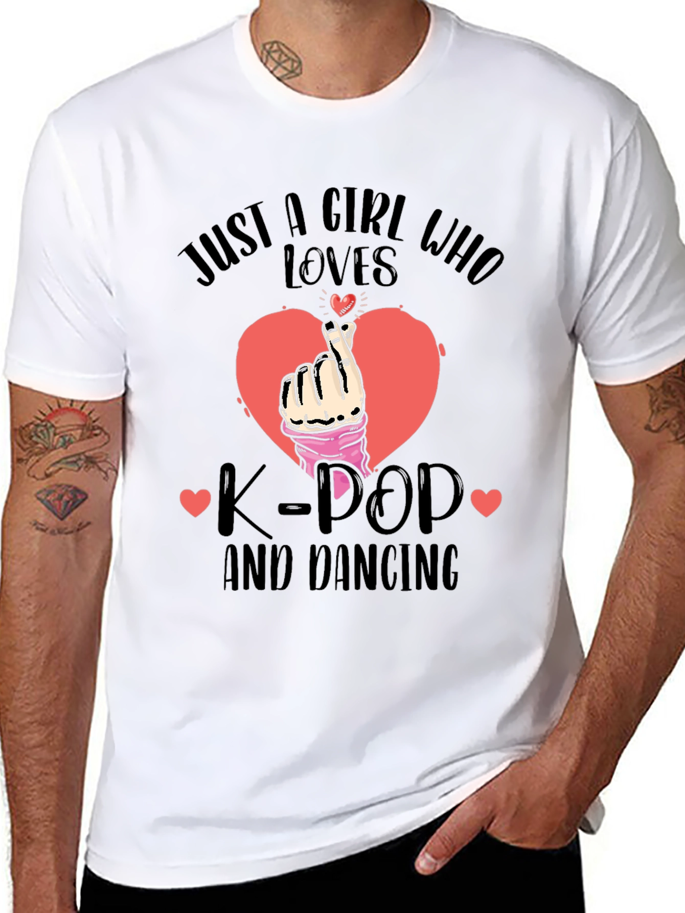Black K-Pop & Dancing T-Shirt view 8