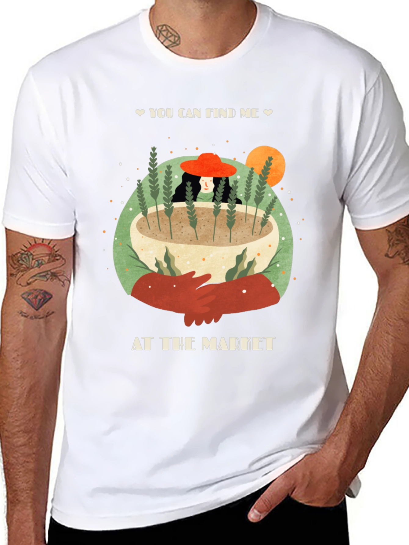 Black Market Gardener Graphic Tee view 8