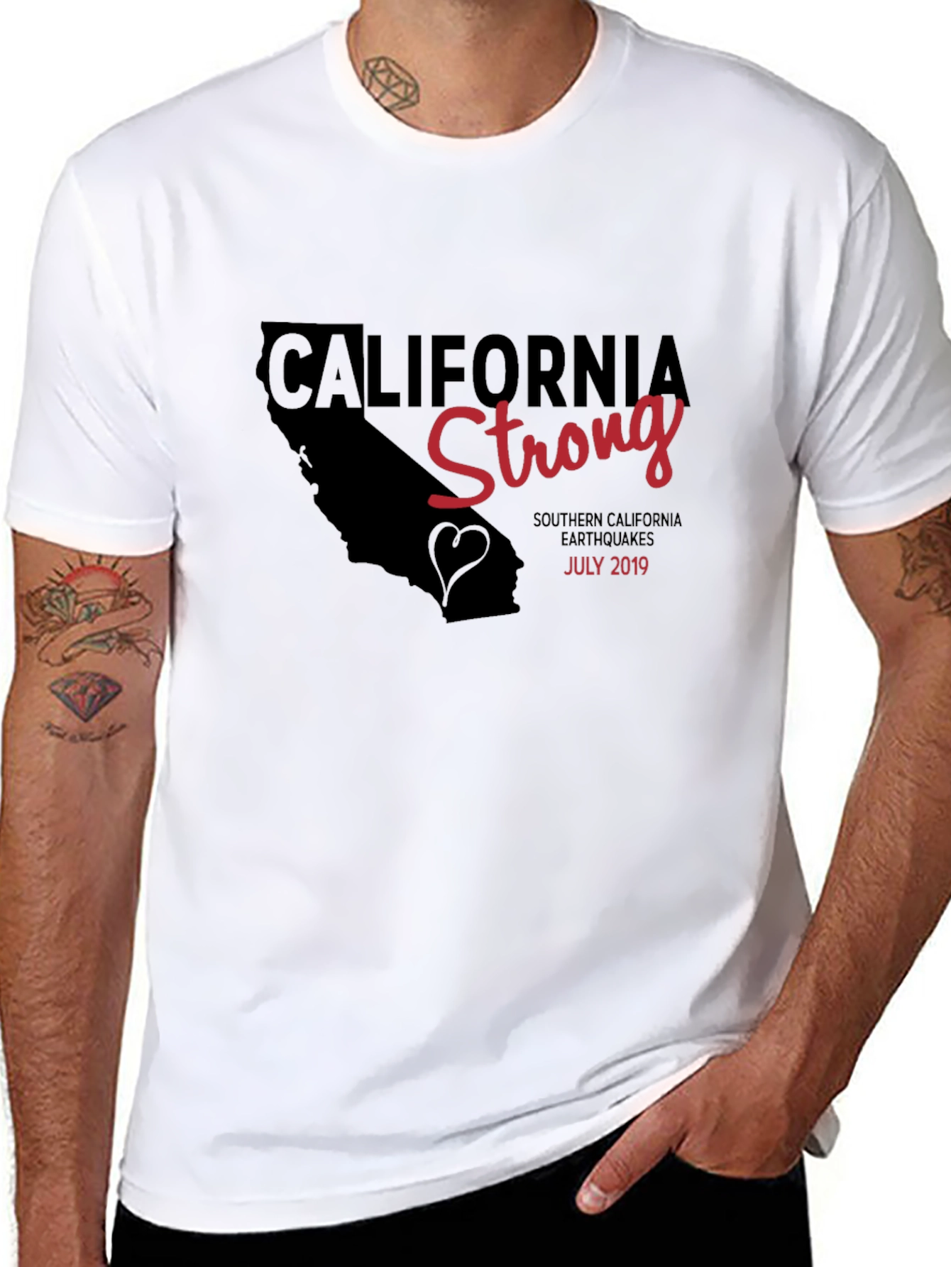 California Strong Earthquake Relief T-Shirt - 8