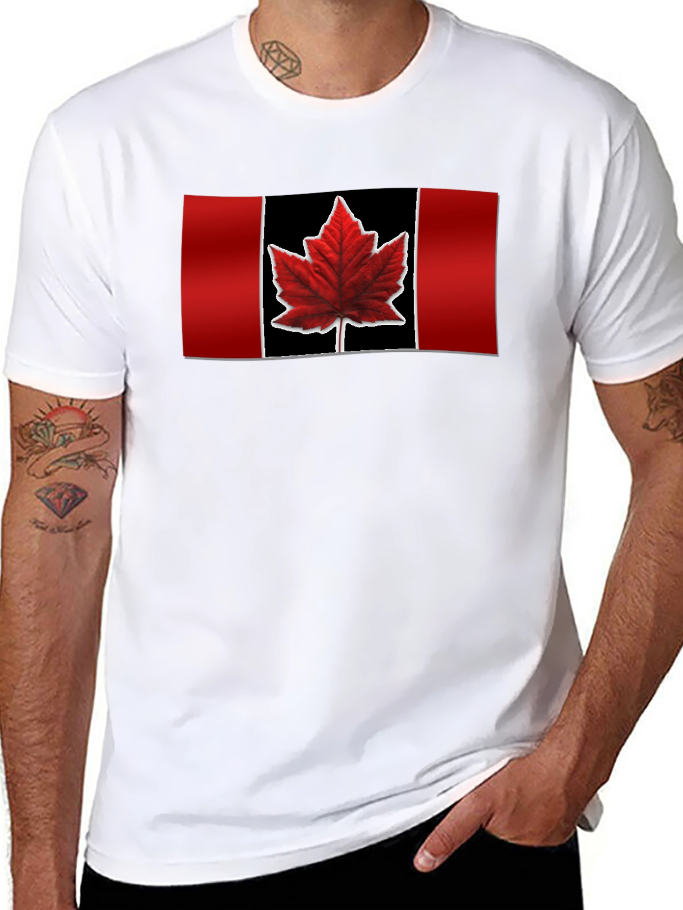 Canadian Maple Leaf T-Shirt - 8