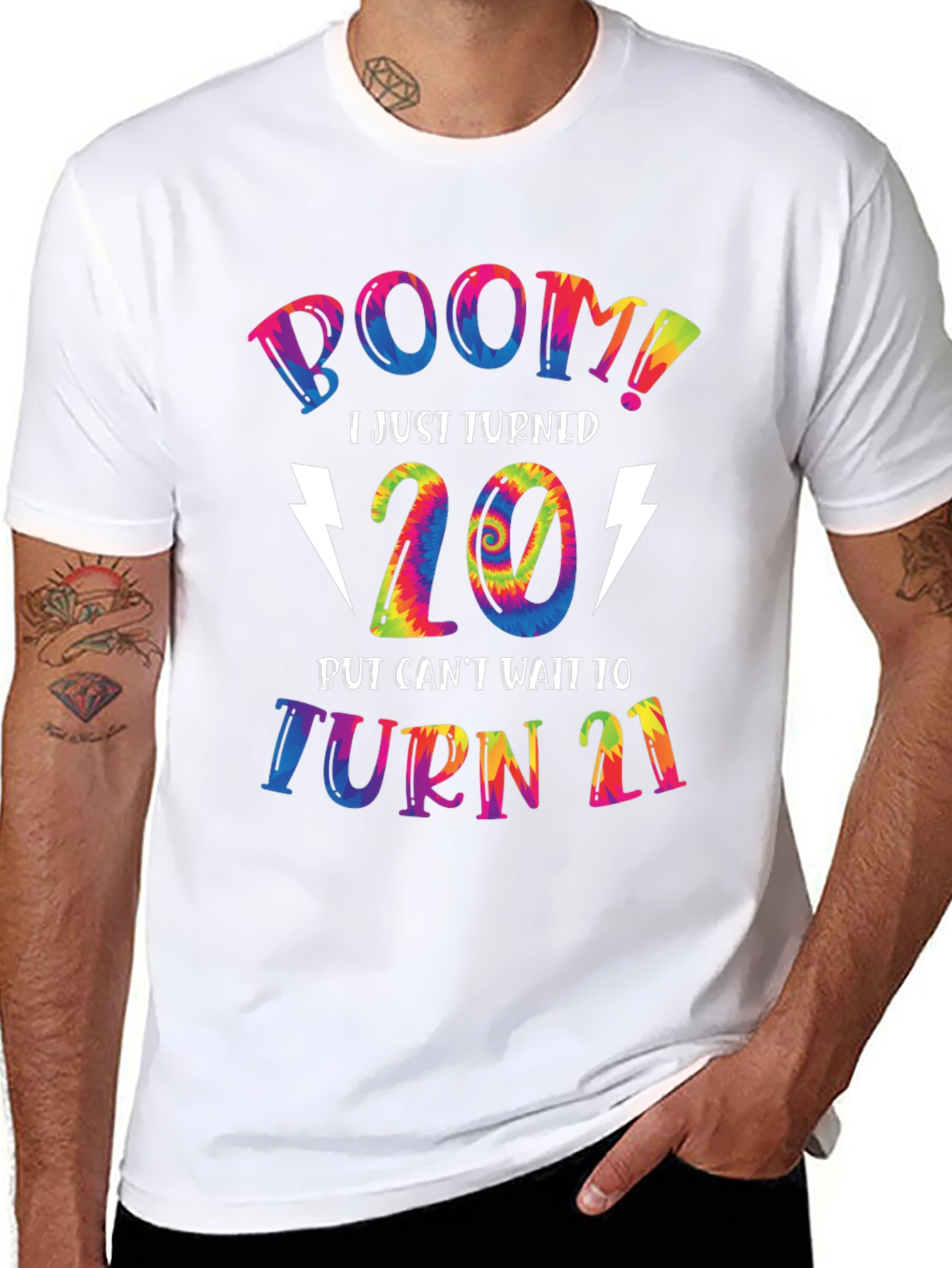 Boom! I Just Turned 20 T-Shirt - 8