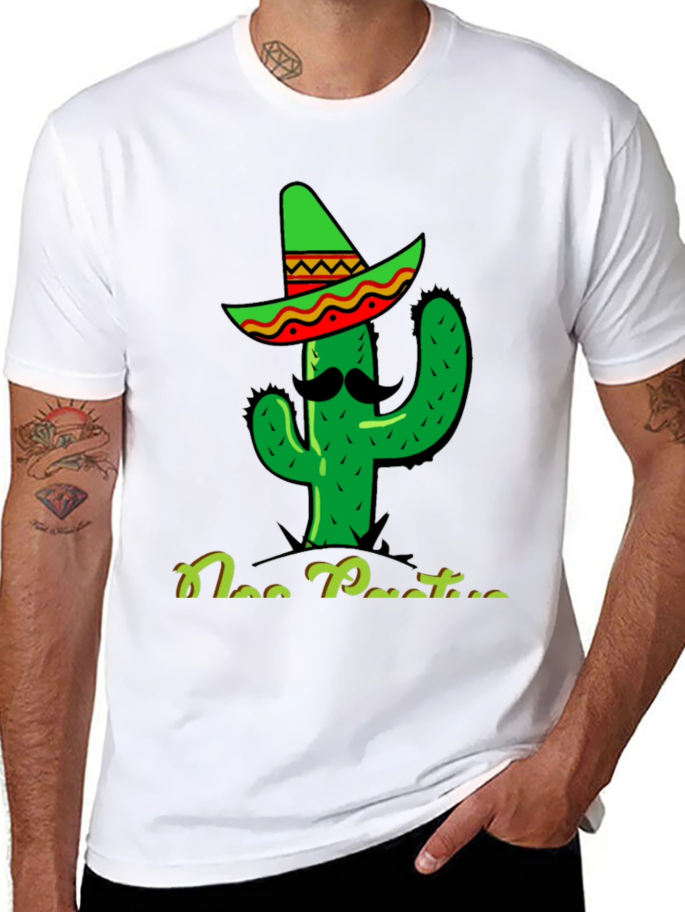 Cactus Fiesta T-Shirt - Cinco de Mayo Style - 8