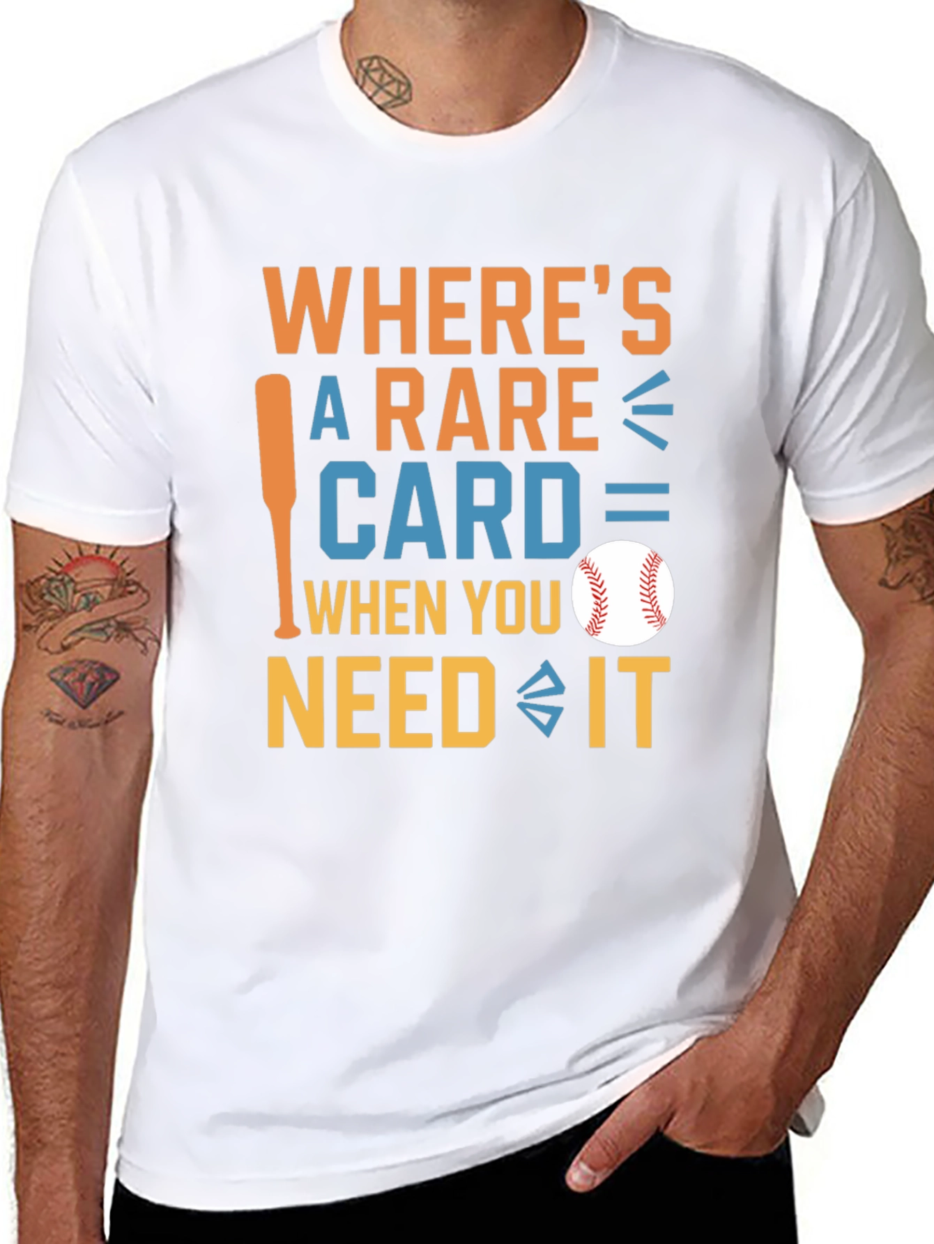 Baseball T-Shirt: Where's a Rare Card When You Need It? - 8