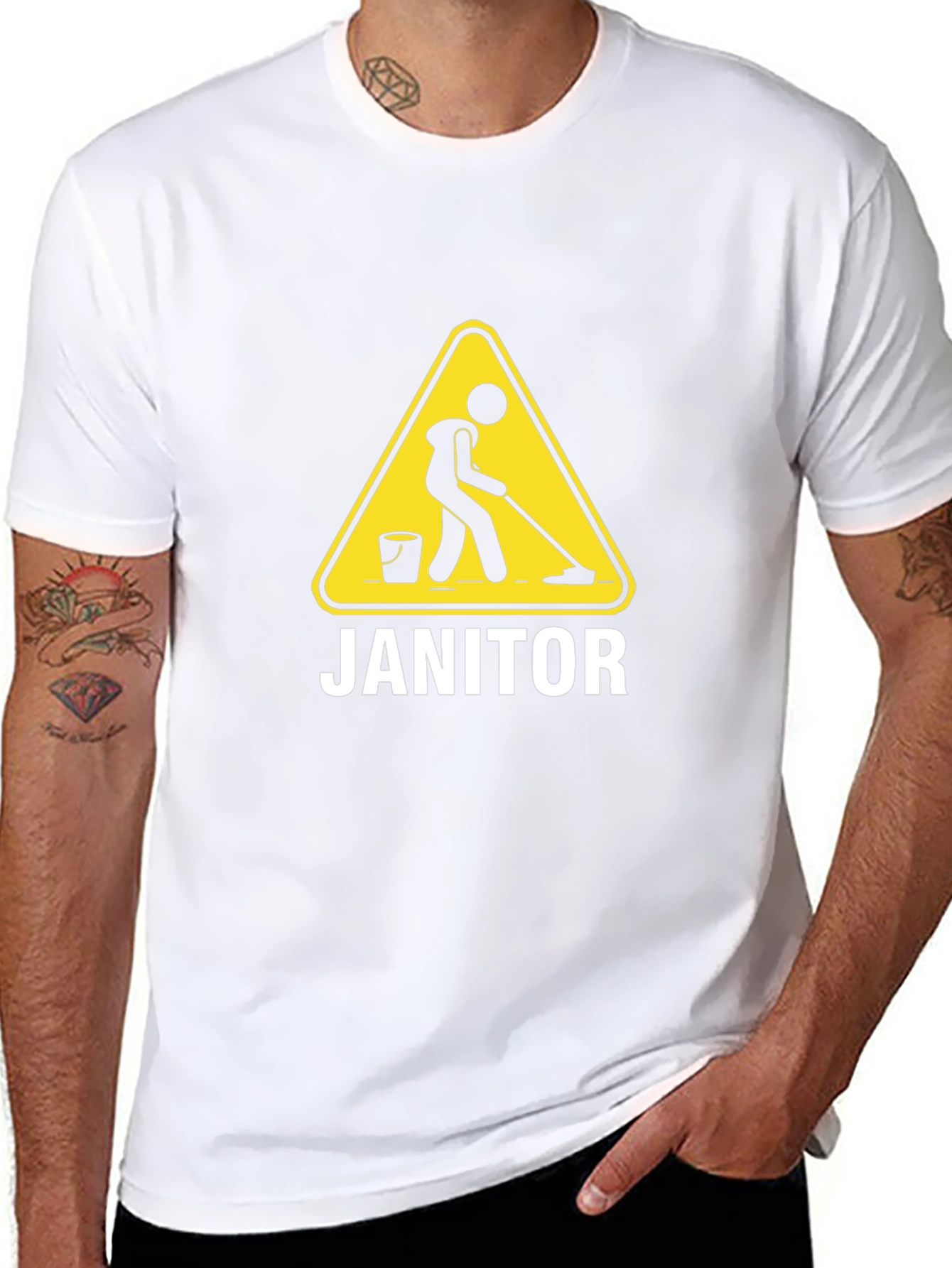 Funny Janitor T-Shirt - Cleaning Crew Appreciation - 8