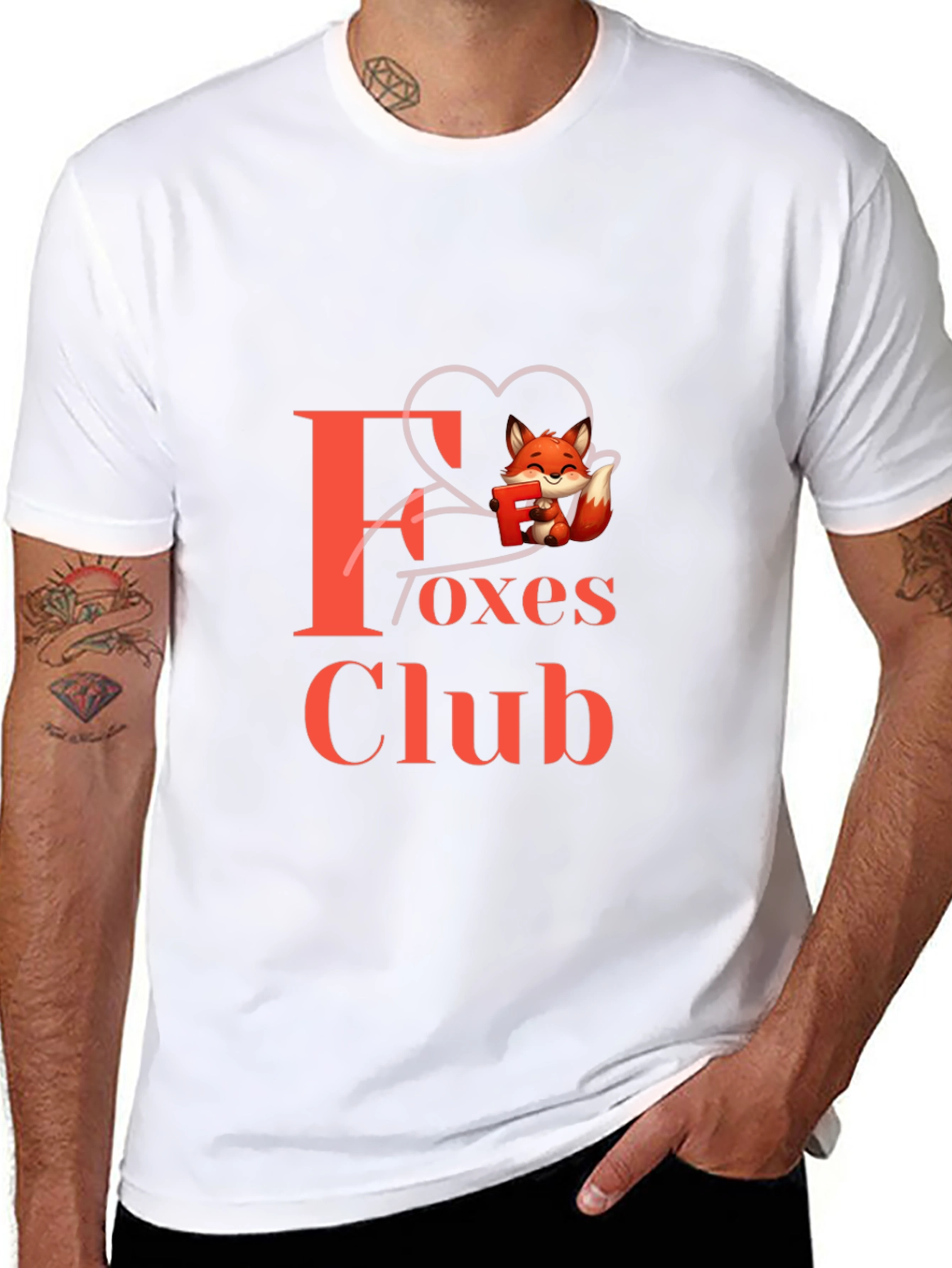 Black Foxes Club Graphic T-Shirt view 8