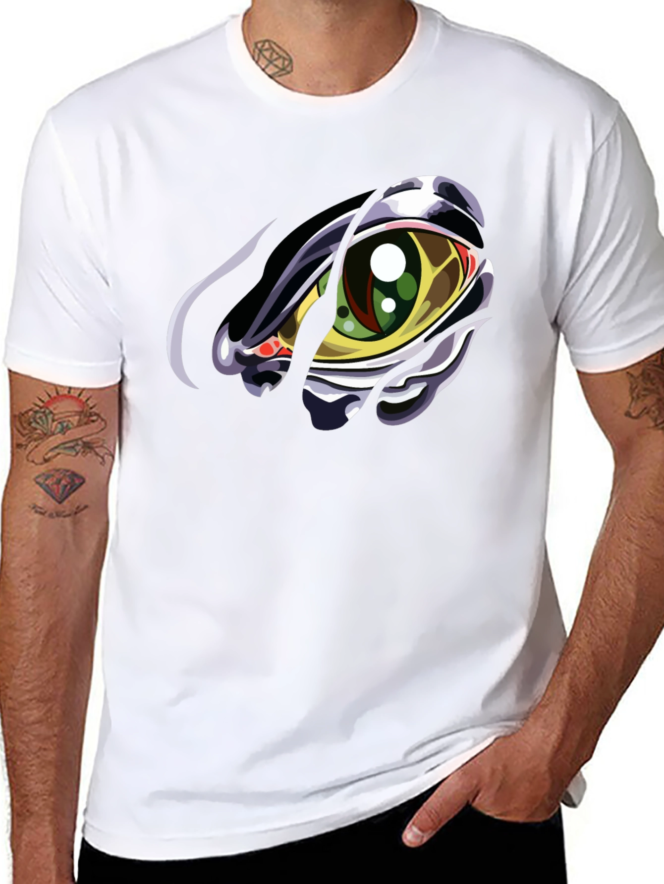 Black Eye Graphic T-Shirt view 8