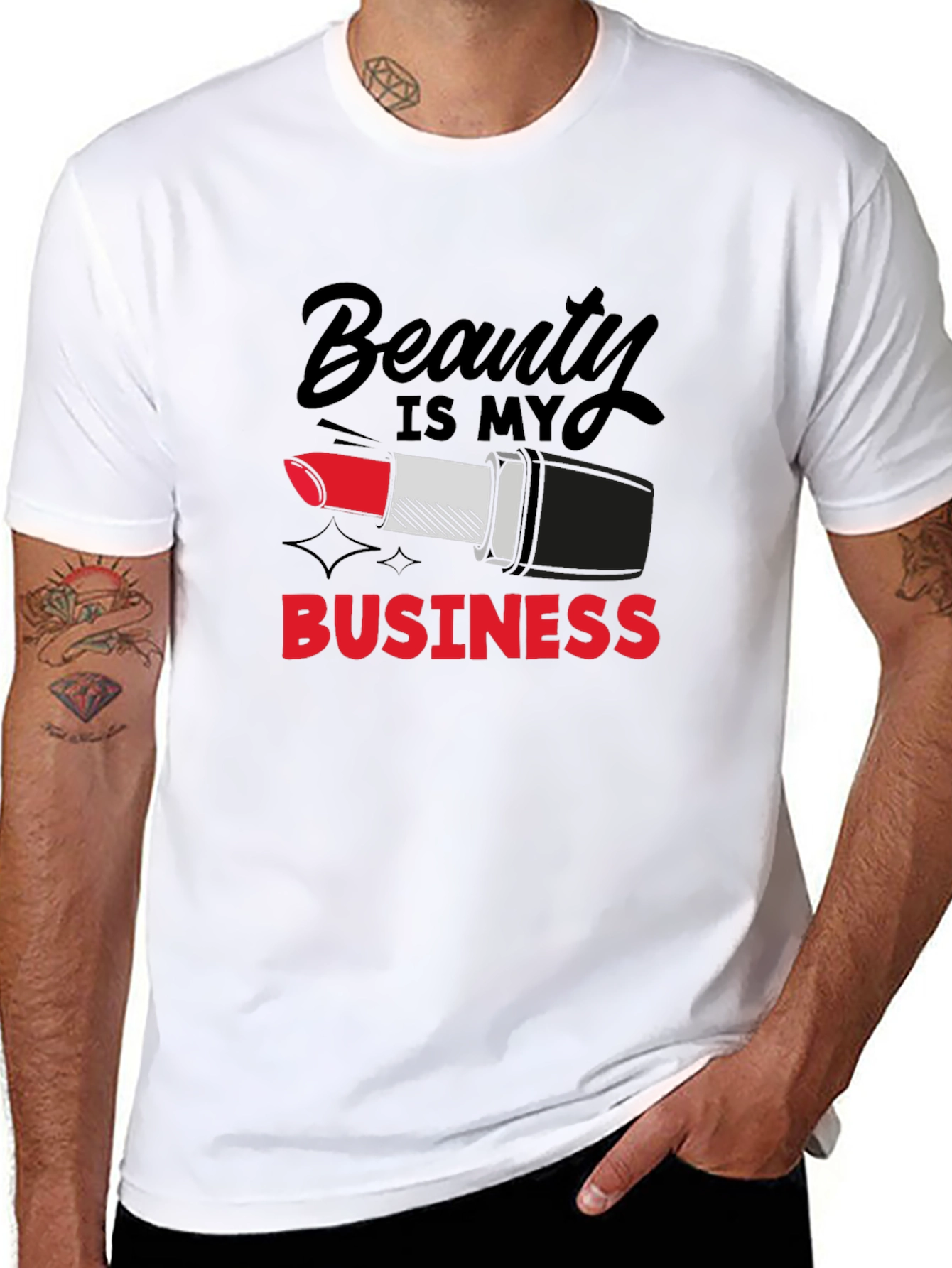 Black Beauty is My Business Graphic Tee view 8