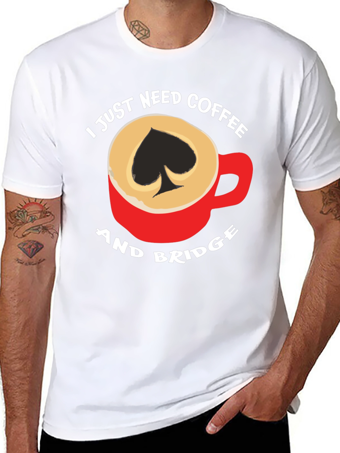Coffee and Bridge T-Shirt - 8