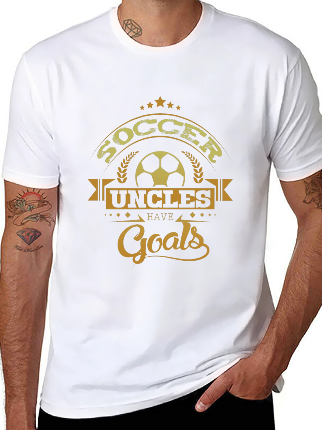 Soccer Uncles Goals Graphic T-Shirt - 8