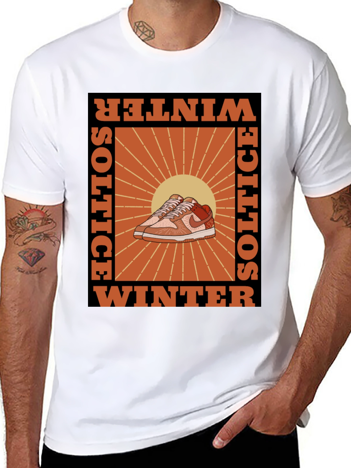Winter Solstice Sneaker Graphic Tee - 8
