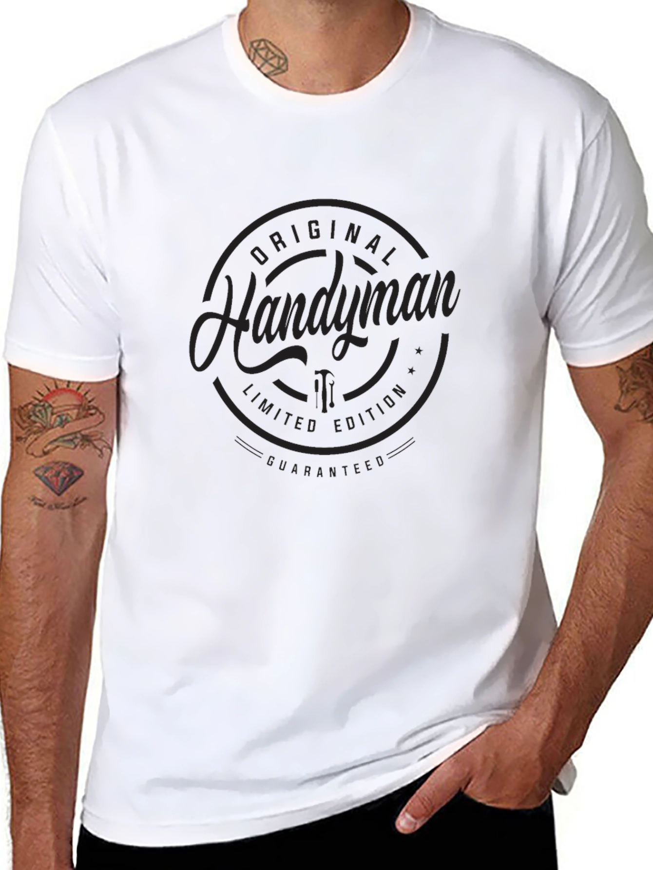 Black Original Handyman Limited Edition Black Tee view 8