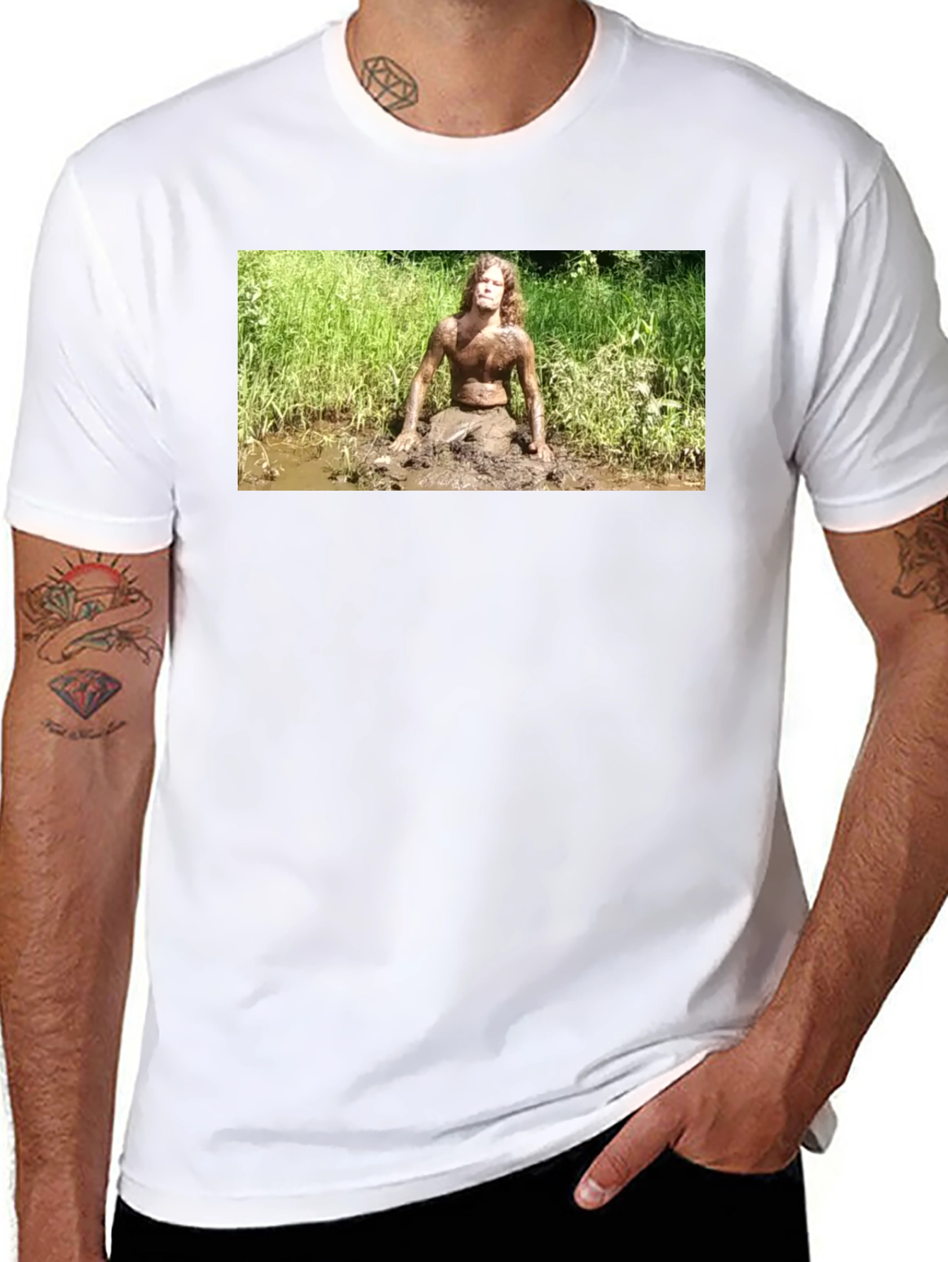 Black Mud Bath T-Shirt view 8