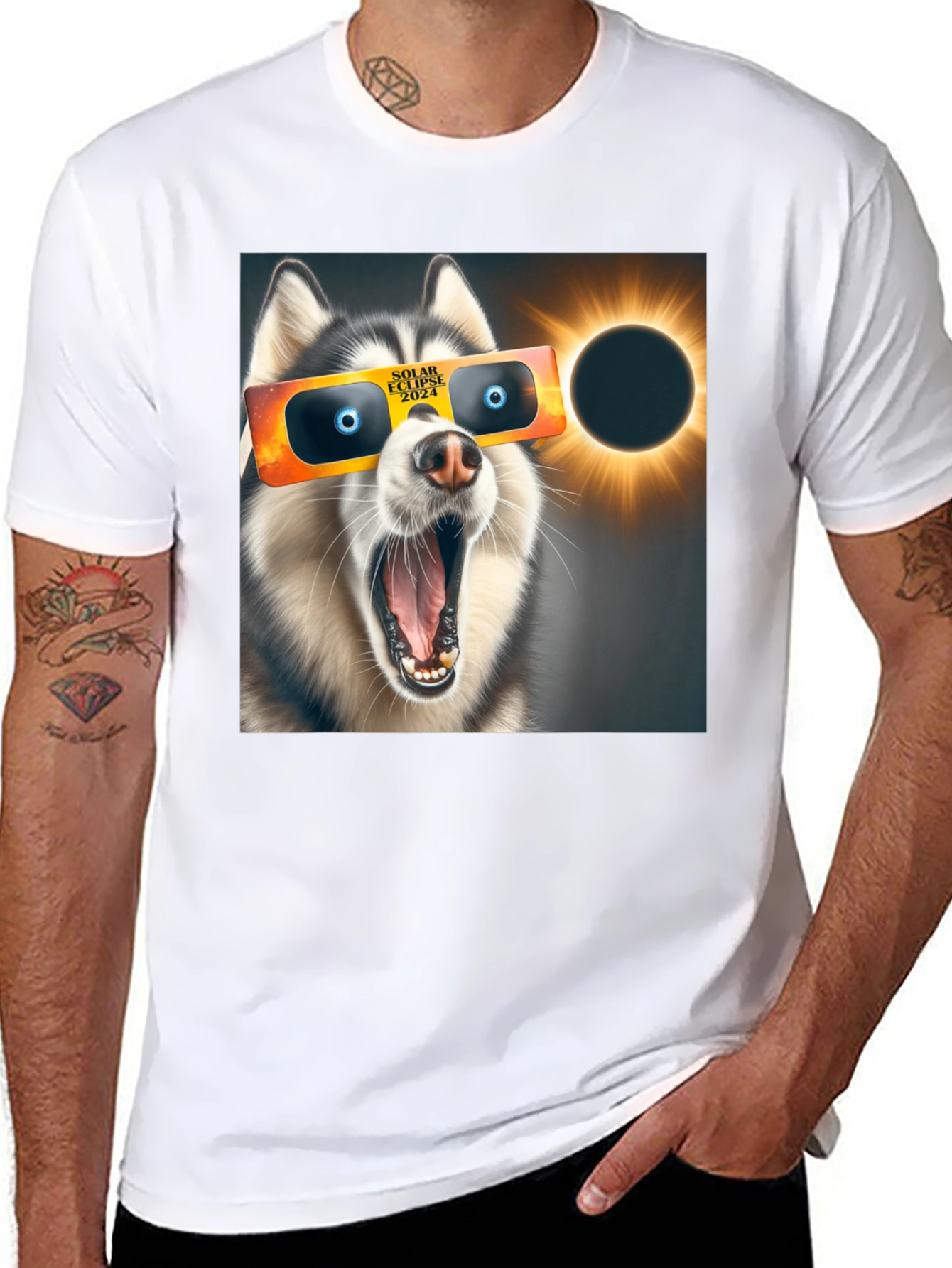 Solar Eclipse Husky T-Shirt - 8
