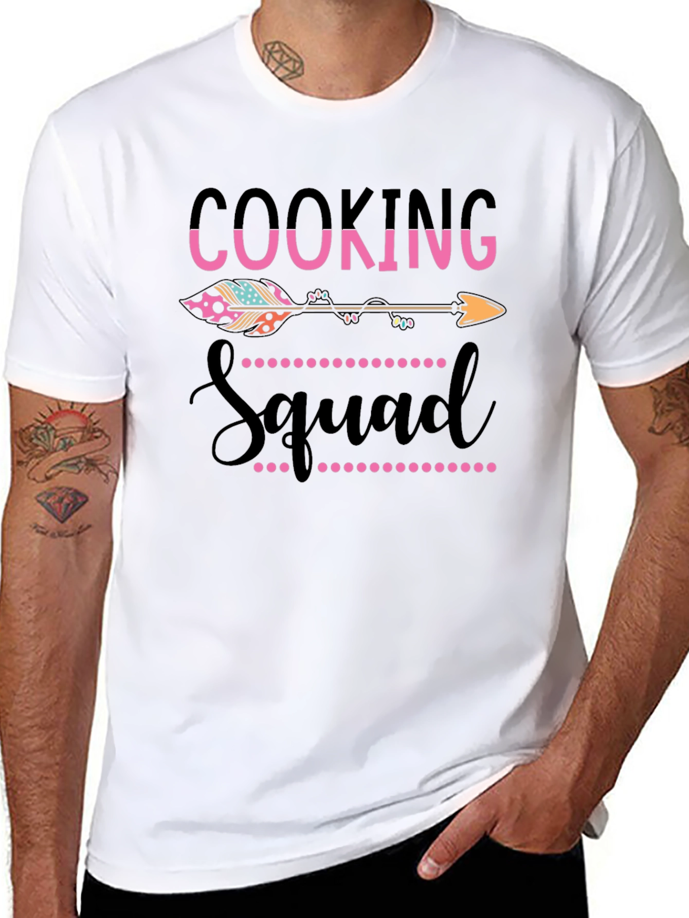 Cooking Squad Black T-Shirt - 8