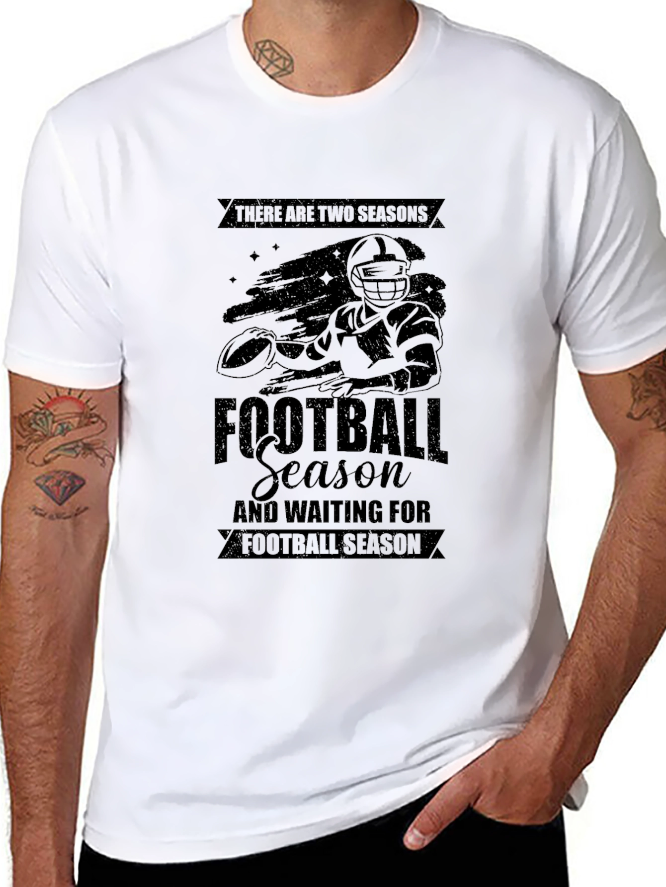 Football Season Graphic T-Shirt - 8