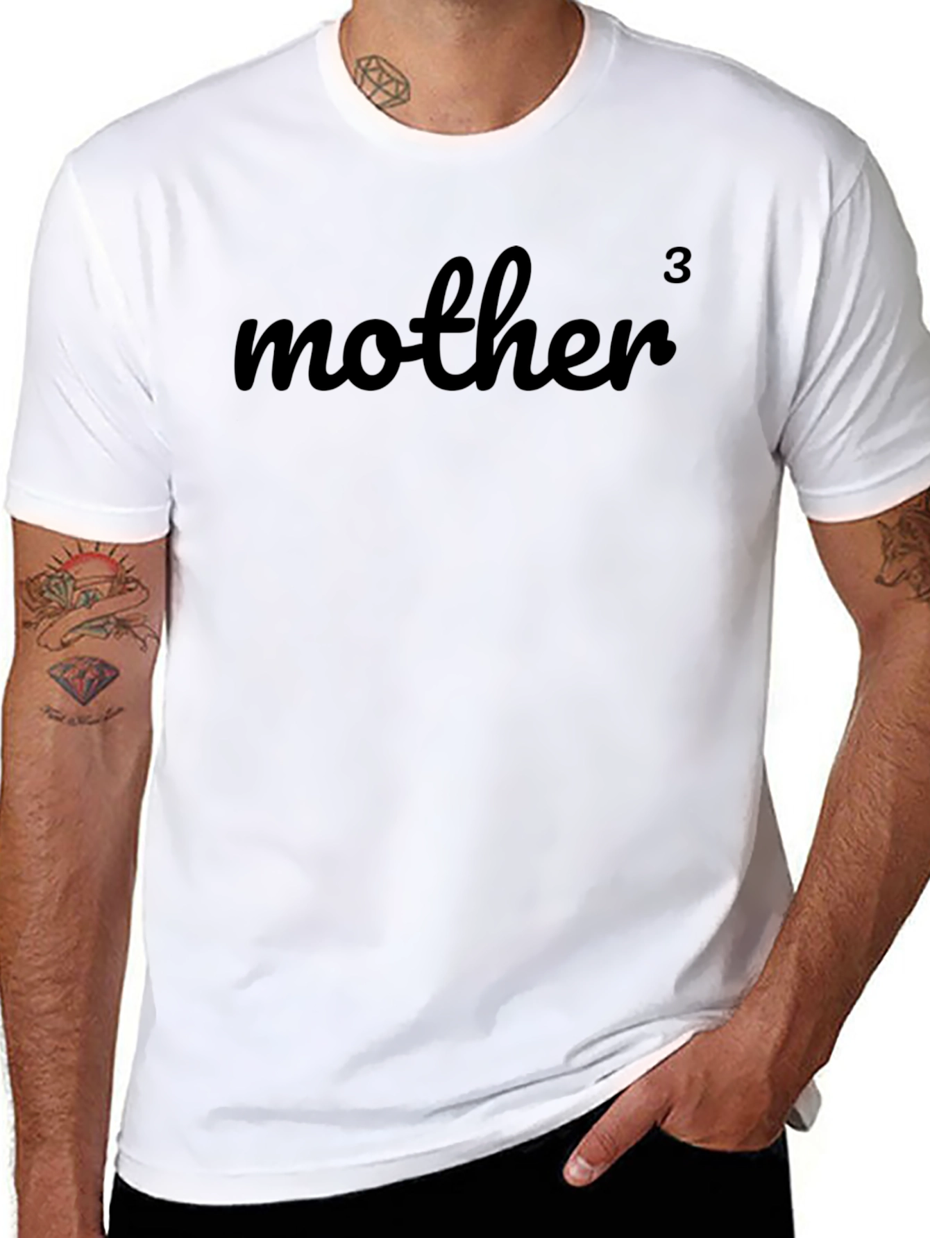 Black Mother 3 Graphic T-Shirt - Black Unisex Tee view 8