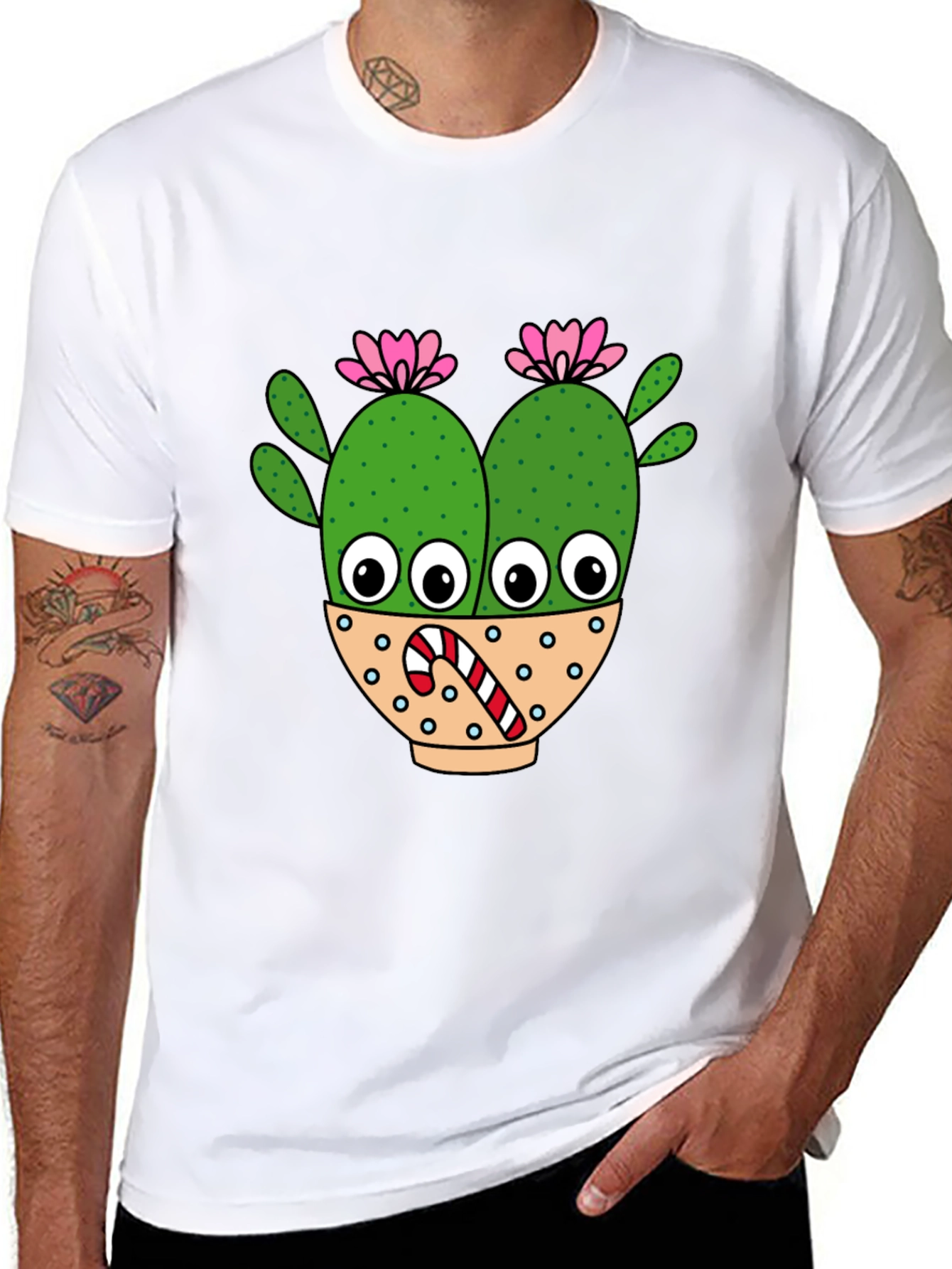 Black Cactus Candy T-Shirt view 8