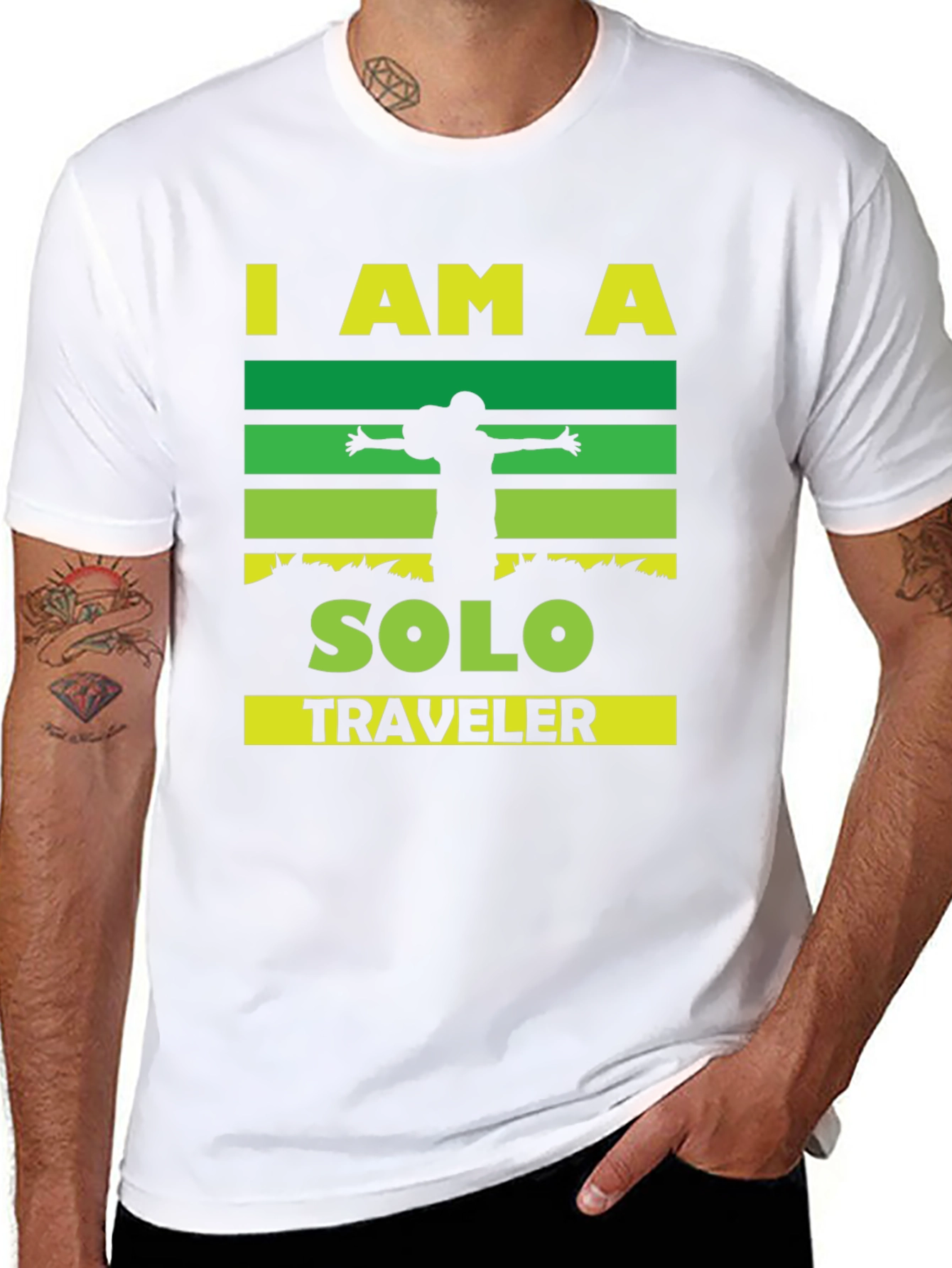 Solo Traveler Graphic T-Shirt - 8