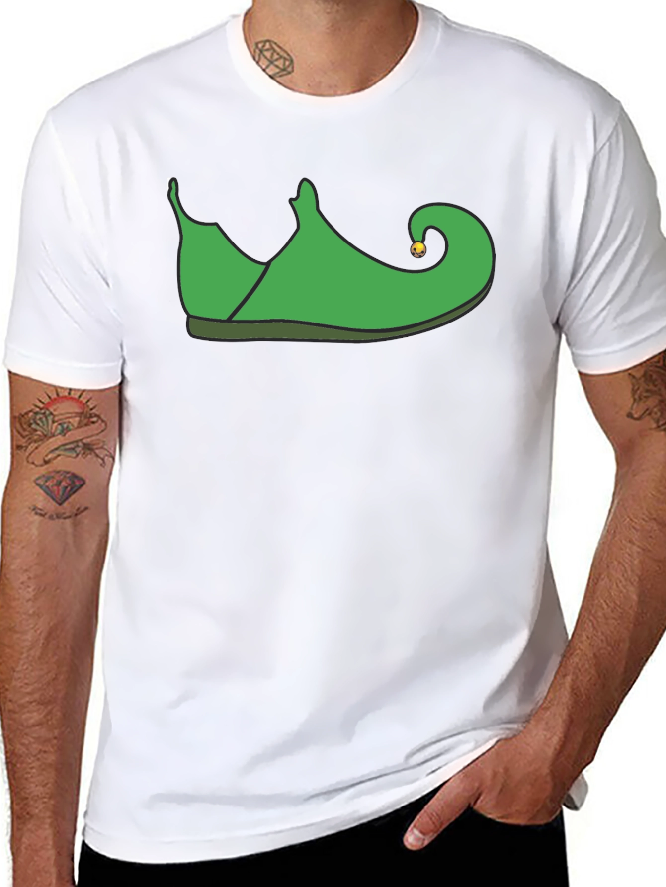 Elf Shoe T-Shirt - Holiday Fun! - 8