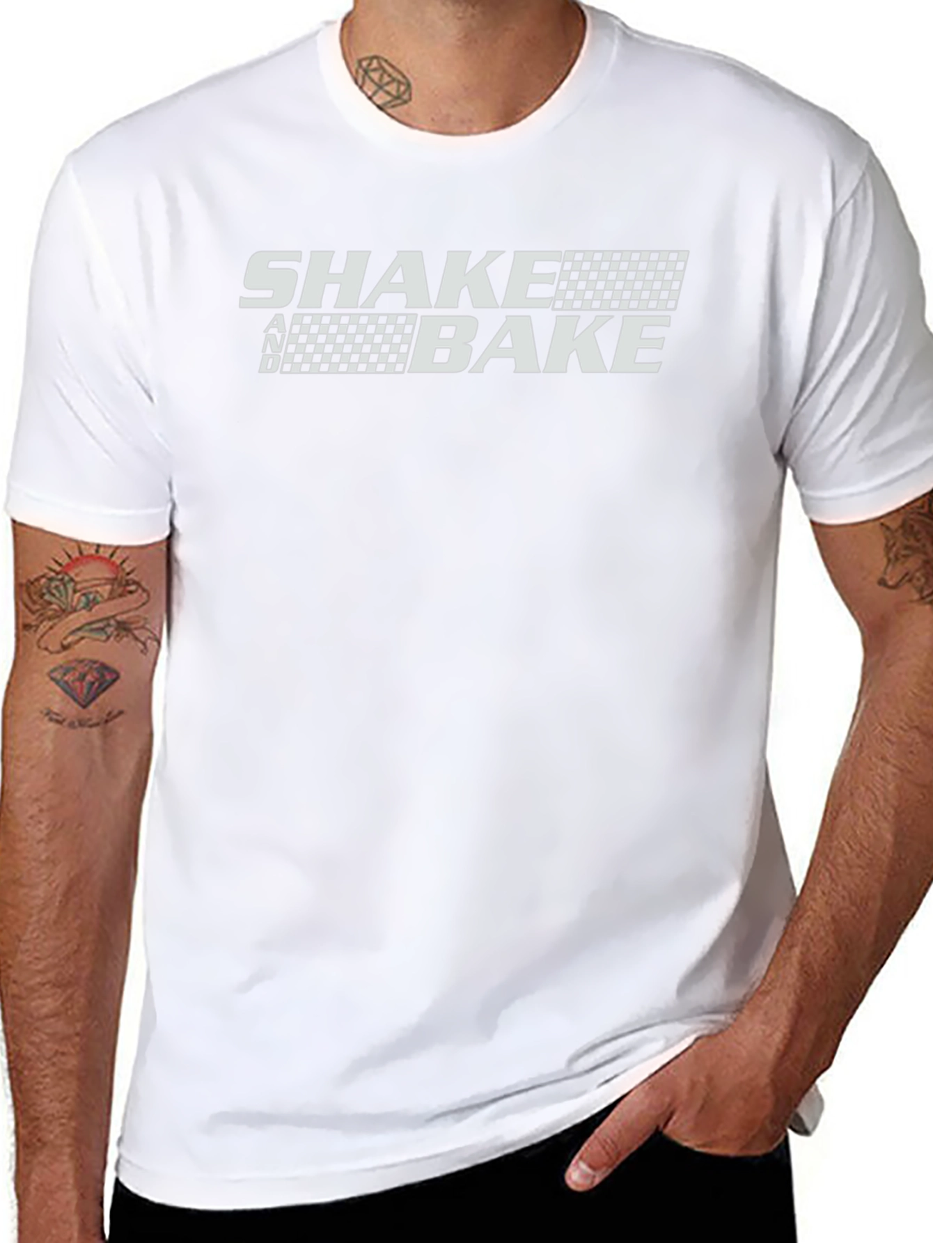 Black Shake and Bake Graphic Tee - Racing Style view 8