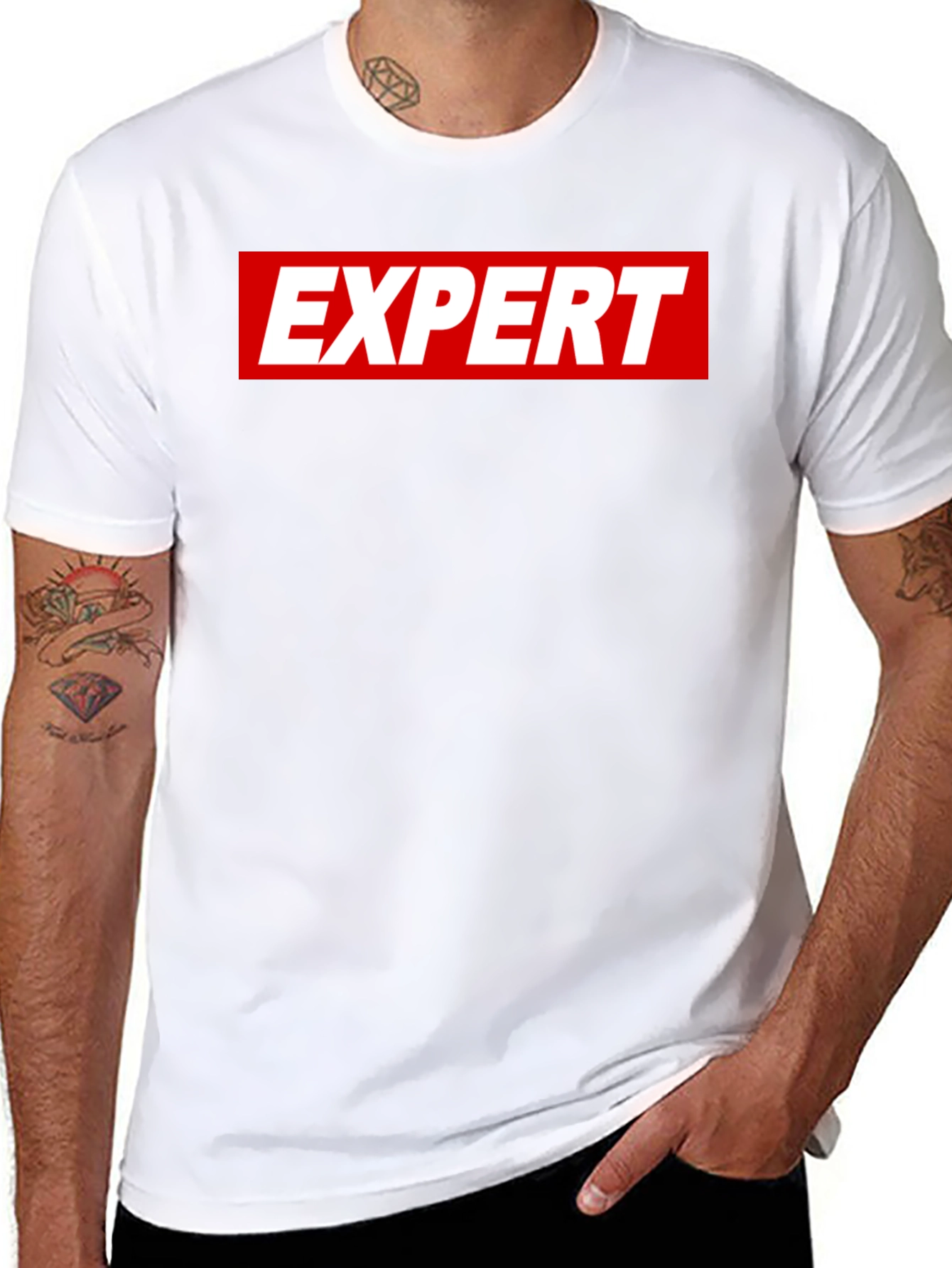Expert Graphic Tee - Bold Statement T-Shirt - 8