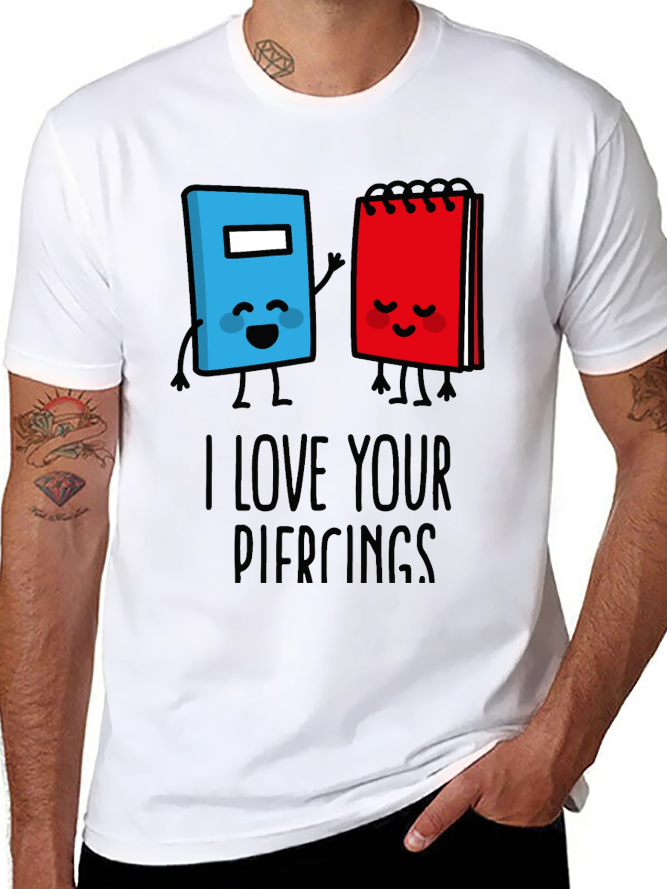 Black Funny Book Lover Graphic T-Shirt view 8