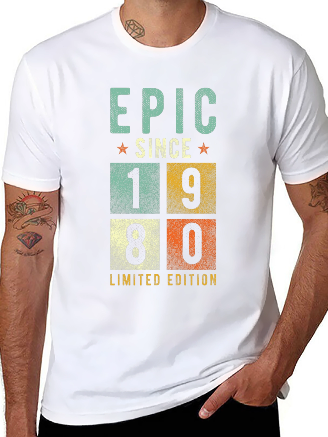 Black Epic Since 1980 Limited Edition Tee view 8