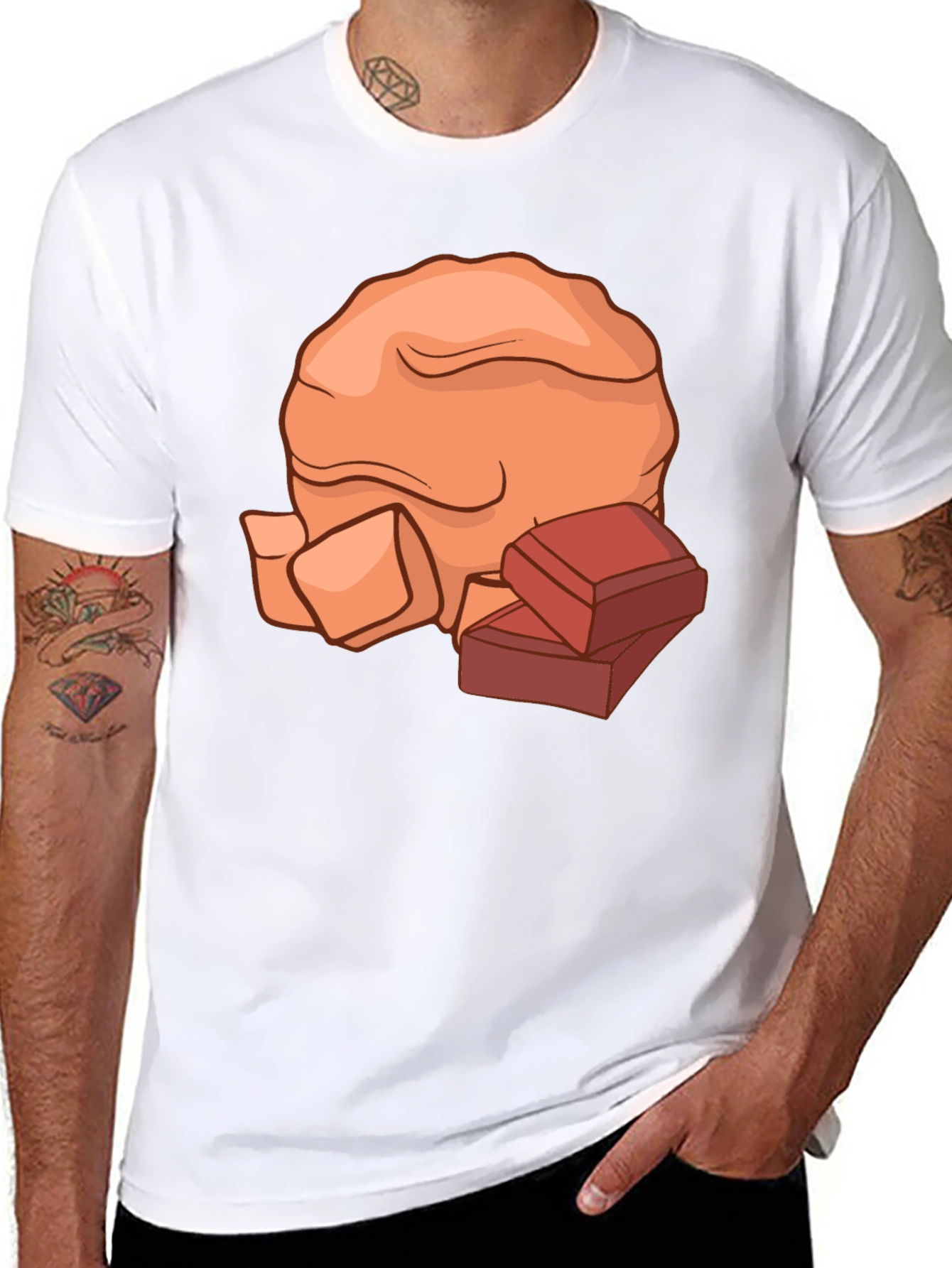 Novelty Candy T-Shirt - Sweet Tooth Design - 8
