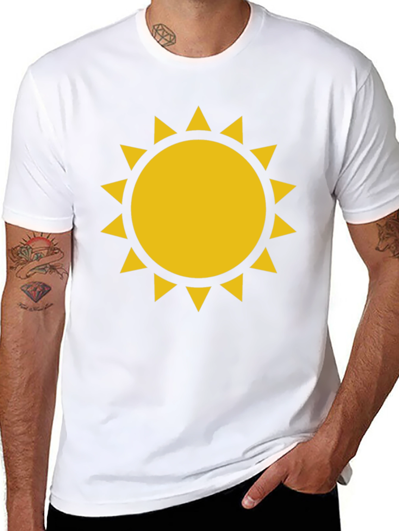Black Sunny Day Graphic Tee view 8